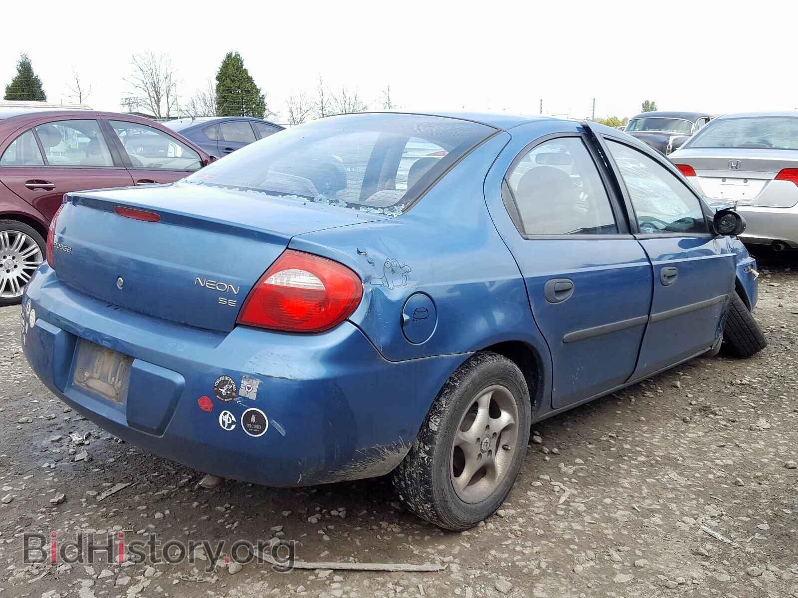 2003 DODGE NEON - VIN: 1B3ES26C43D230376 - Фото 4