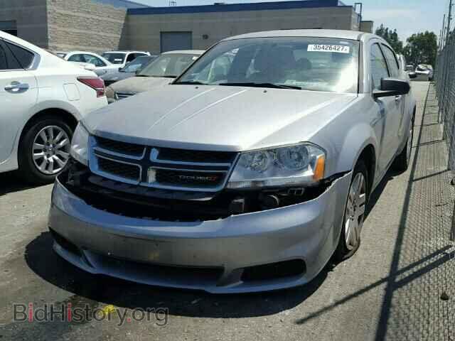 2014 DODGE AVENGER - VIN: 1C3CDZAB8EN155044 - Фото 2