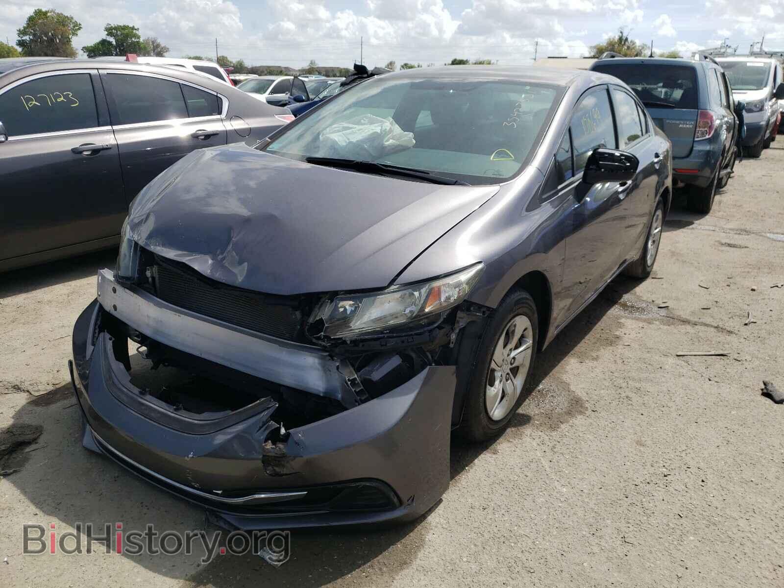 2014 HONDA CIVIC - VIN: 19XFB2F54EE063426 - Фото 2