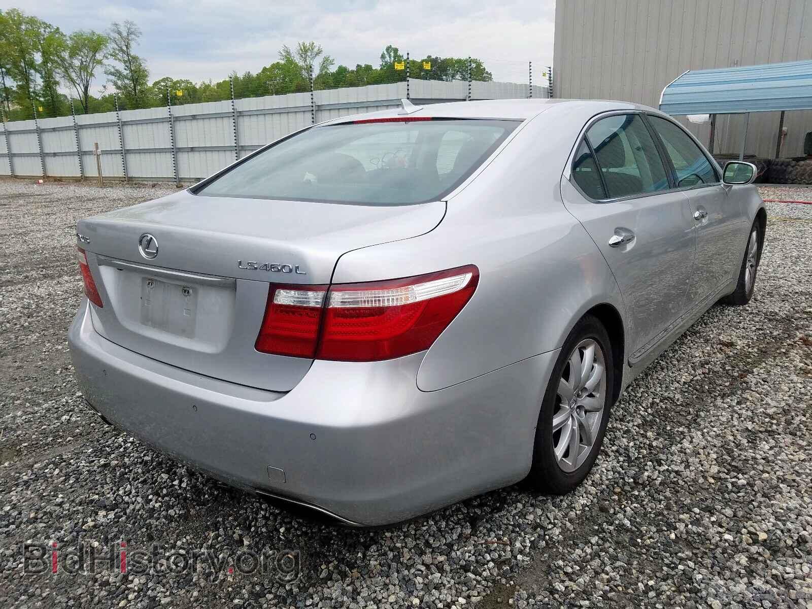 2007 LEXUS LS460 - VIN: JTHGL46F375002913 - Фото 4