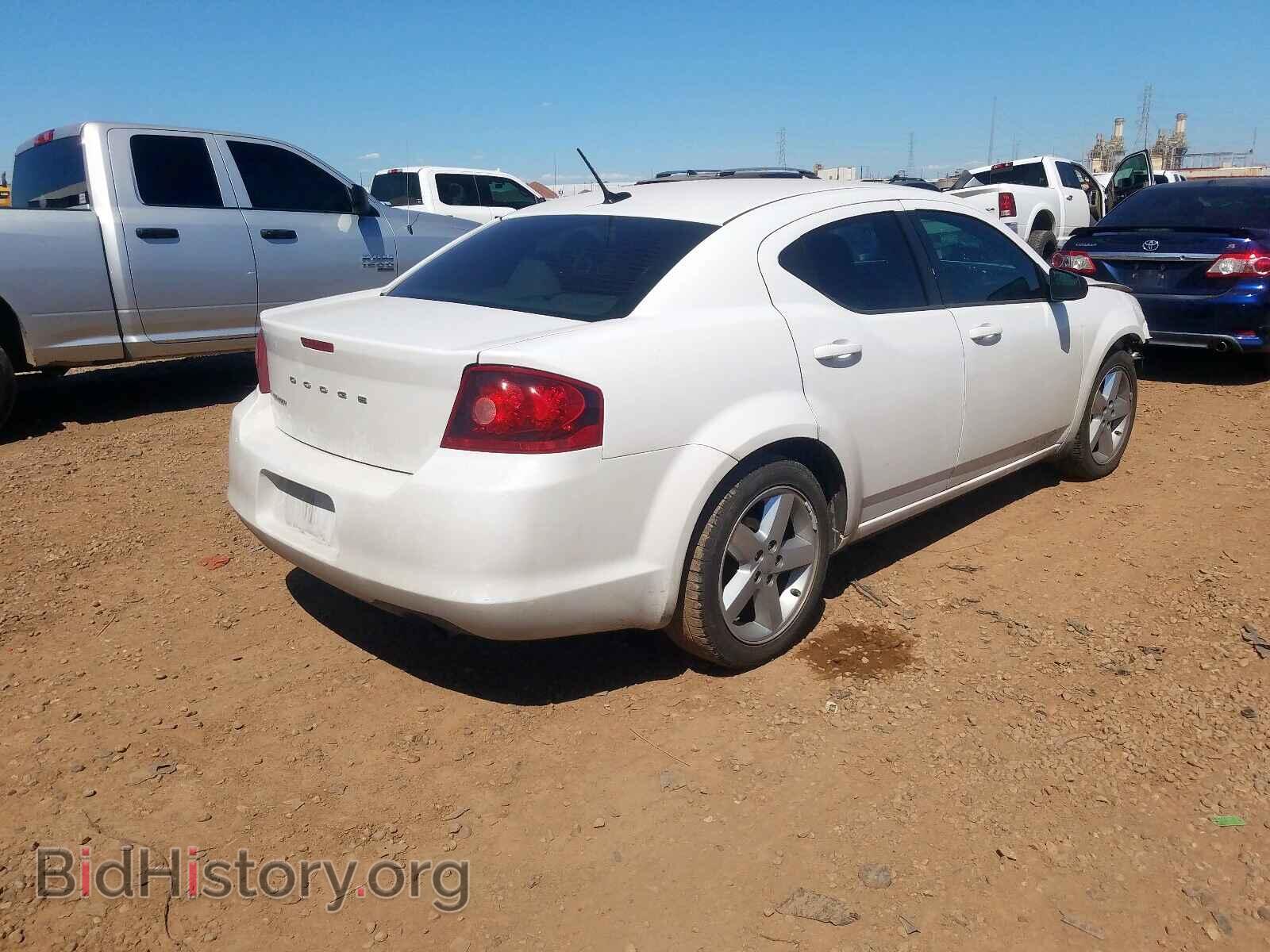 2013 DODGE AVENGER - VIN: 1C3CDZAB3DN621641 - Фото 4