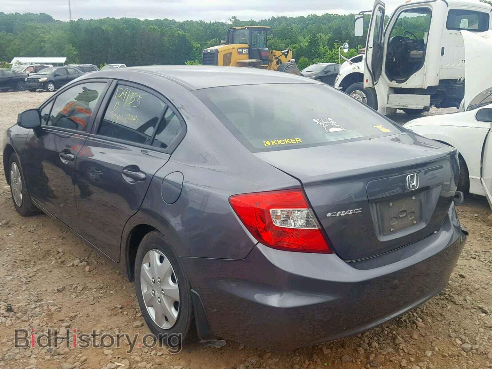 2012 HONDA CIVIC LX - VIN: 19XFB2F54CE045294 - Фото 3
