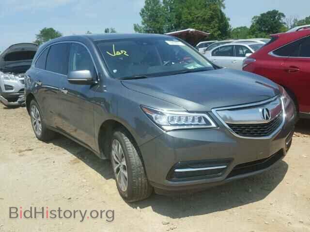 Photo 5FRYD3H45GB006757 - ACURA MDX 2016