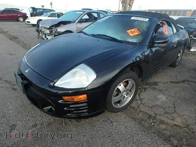 2003 MITSUBISHI ECLIPSE - VIN: 4A3AE45G63E045192 - Фото 2