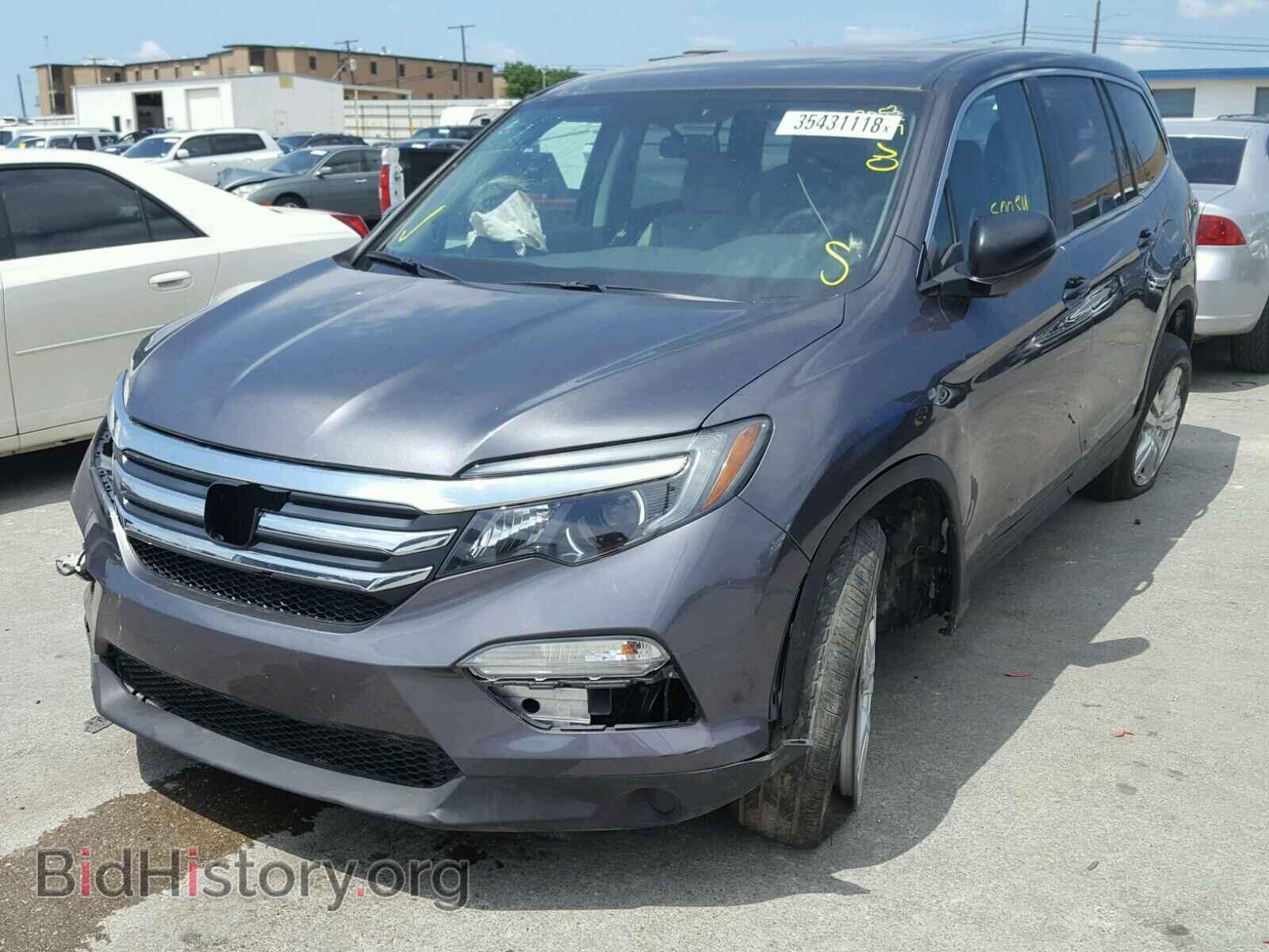 2016 HONDA PILOT - VIN: 5FNYF6H12GB049357 - Фото 2