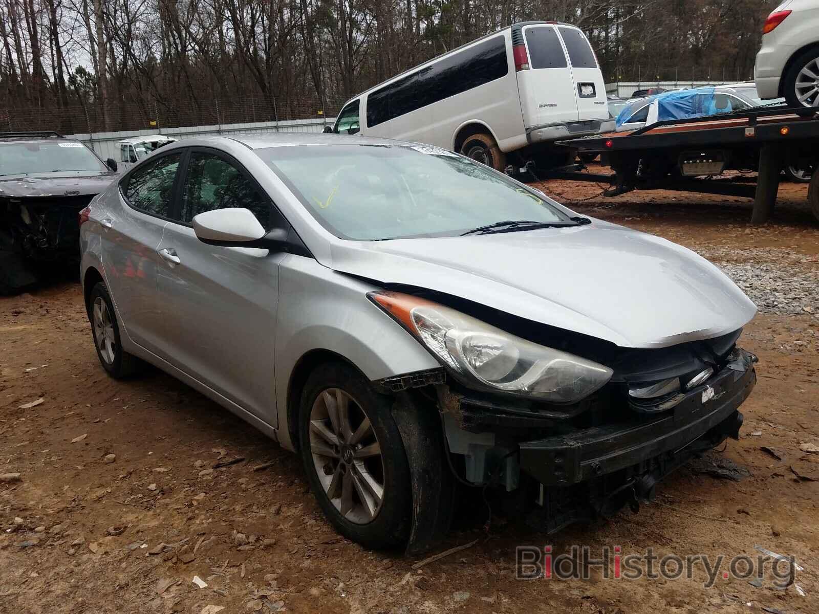 Photo KMHDH4AE4CU309877 - HYUNDAI ELANTRA 2012