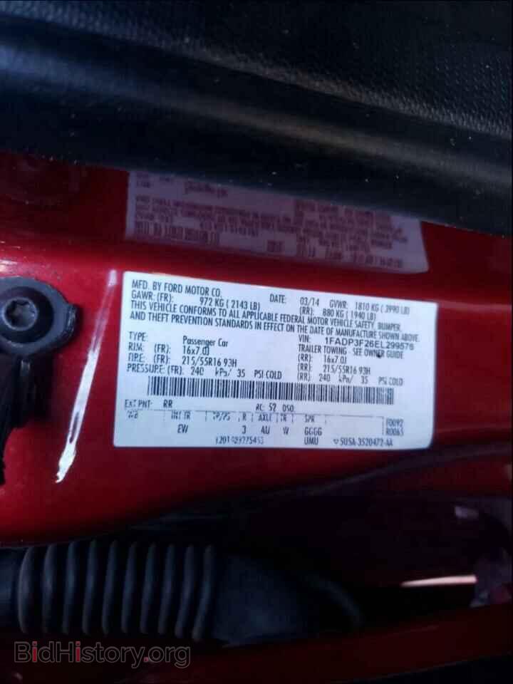 2014 FORD FOCUS - VIN: 1FADP3F26EL299576 - Фото 10