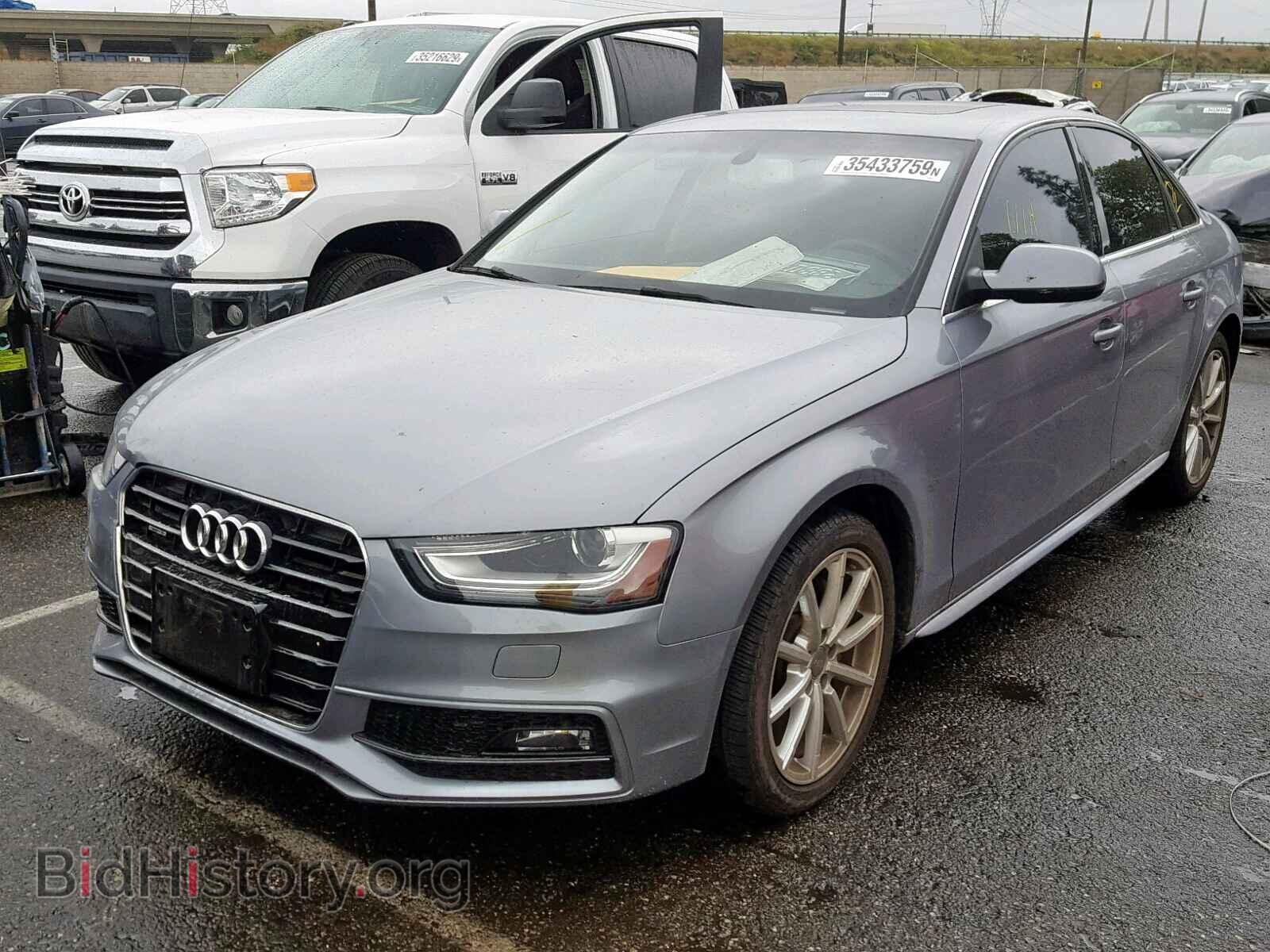 2016 AUDI A4 - VIN: WAUHFAFLXGN003829 - Фото 2