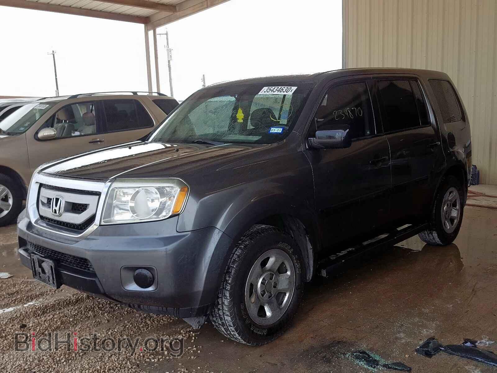 2011 HONDA PILOT - VIN: 5FNYF3H23BB044734 - Фото 2