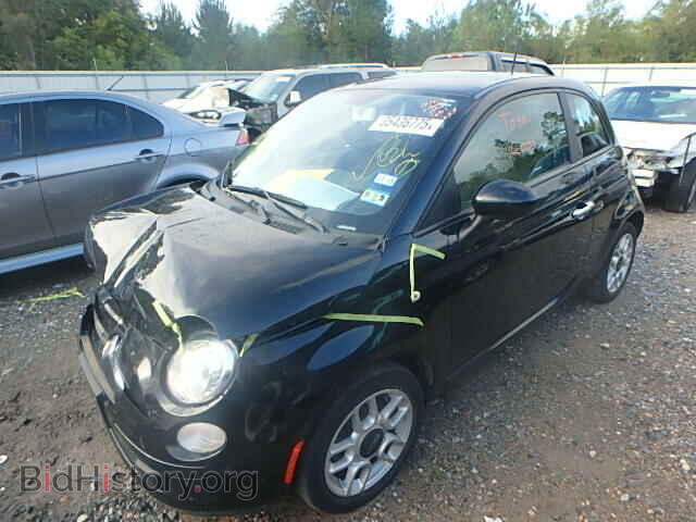 2012 FIAT 500 - VIN: 3C3CFFAR0CT291400 - Фото 2