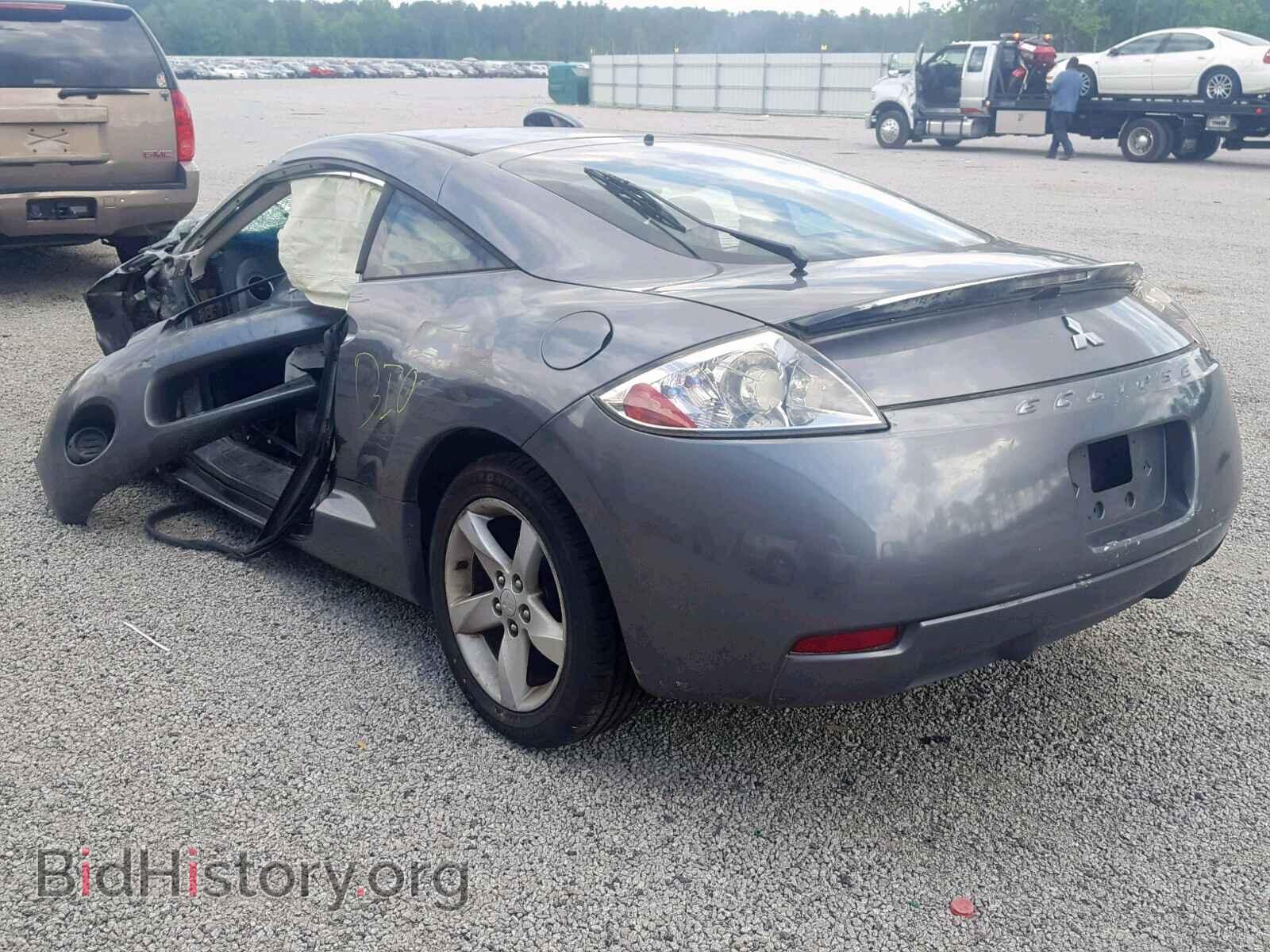 2006 MITSUBISHI ECLIPSE - VIN: 4A3AK24F86E055927 - Фото 3