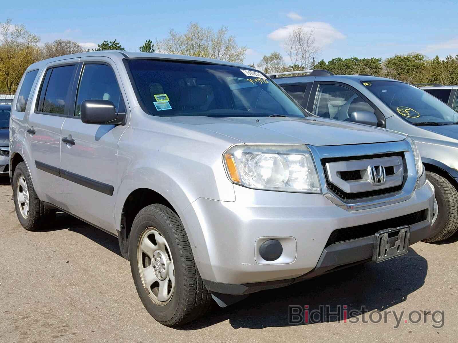 Фотография 5FNYF4H25BB082181 - HONDA PILOT LX 2011