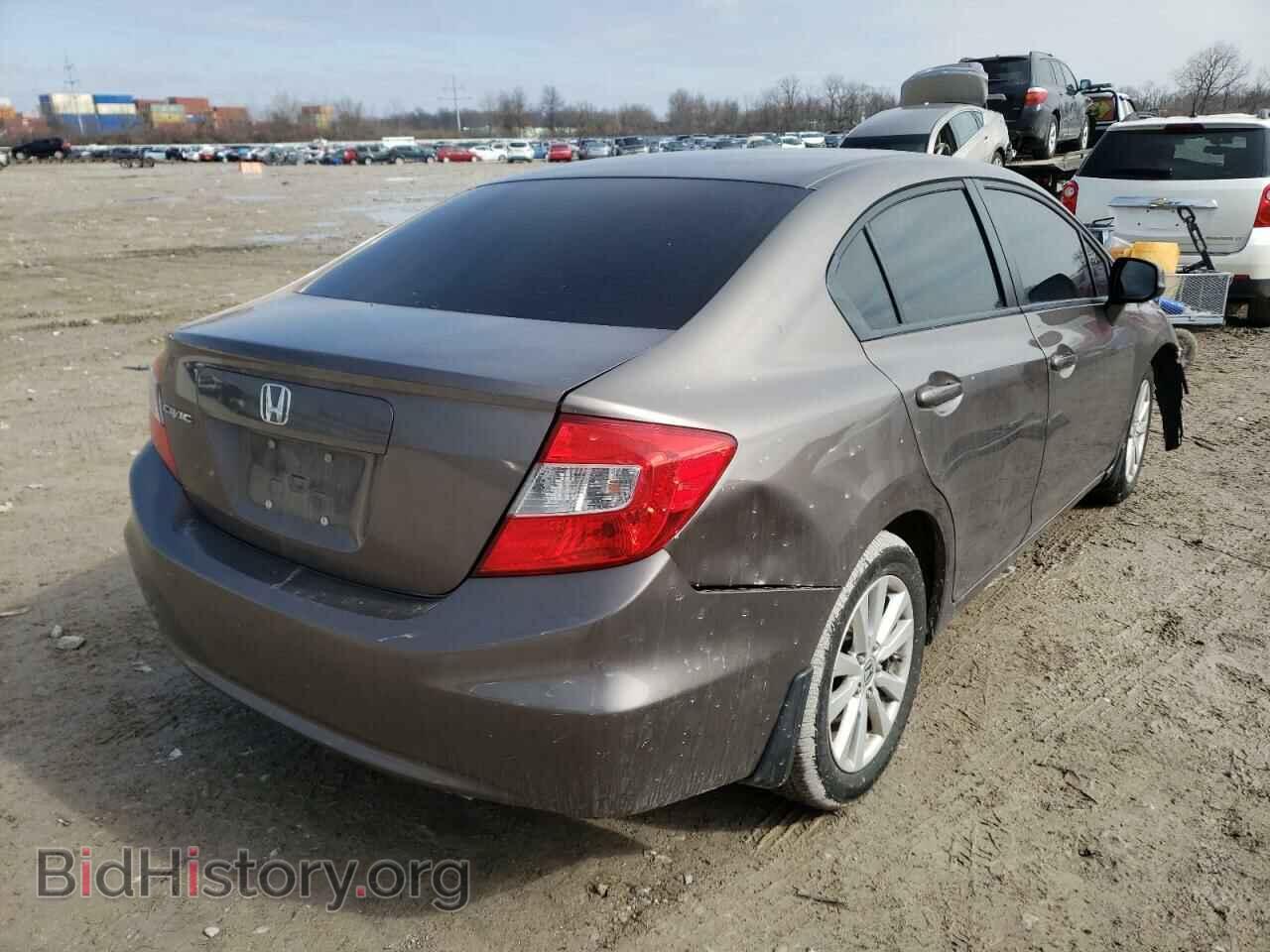 2012 HONDA CIVIC - VIN: 2HGFB2F87CH524504 - Фото 4