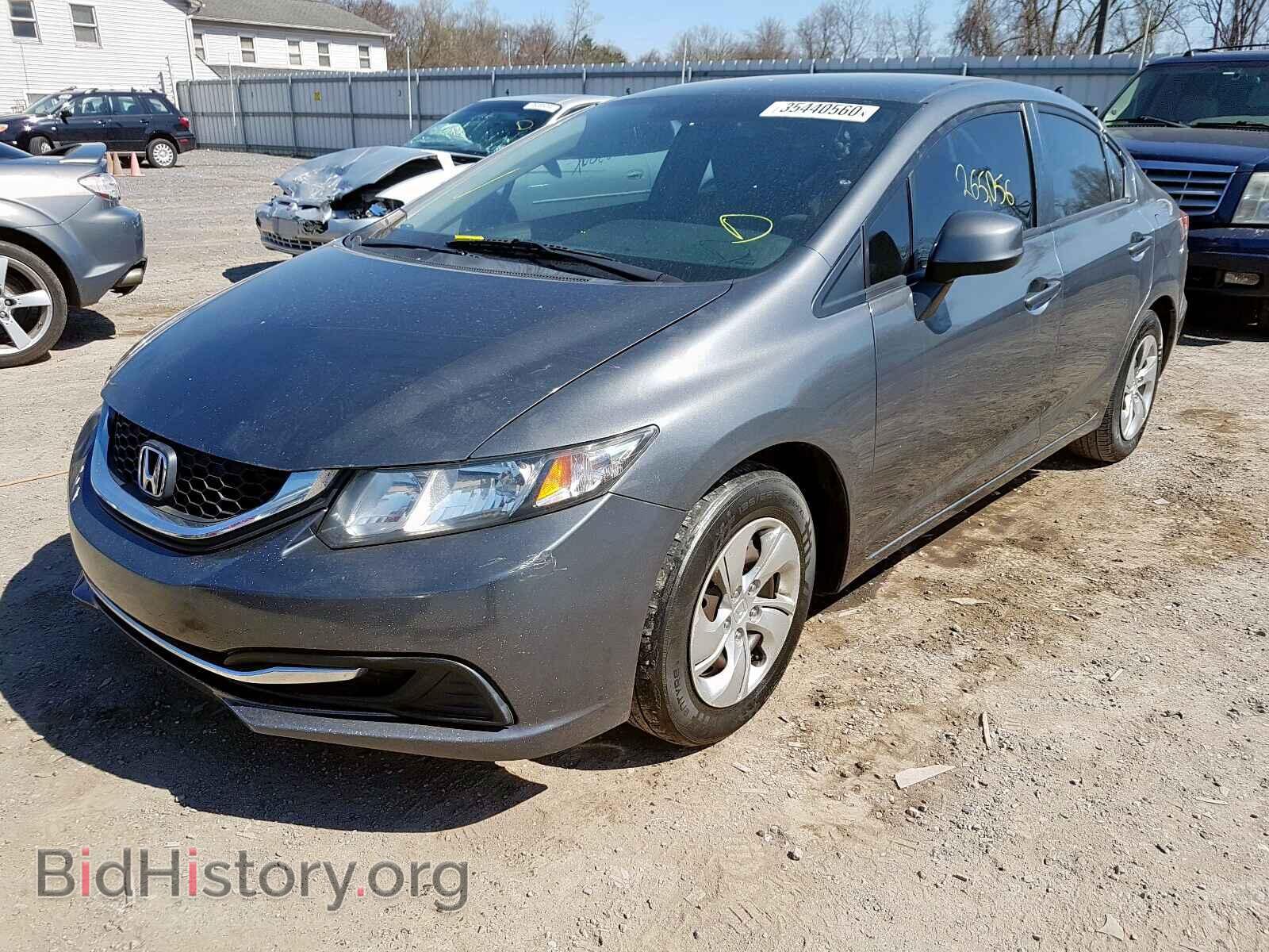 2013 HONDA CIVIC - VIN: 19XFB2F58DE261070 - Фото 2