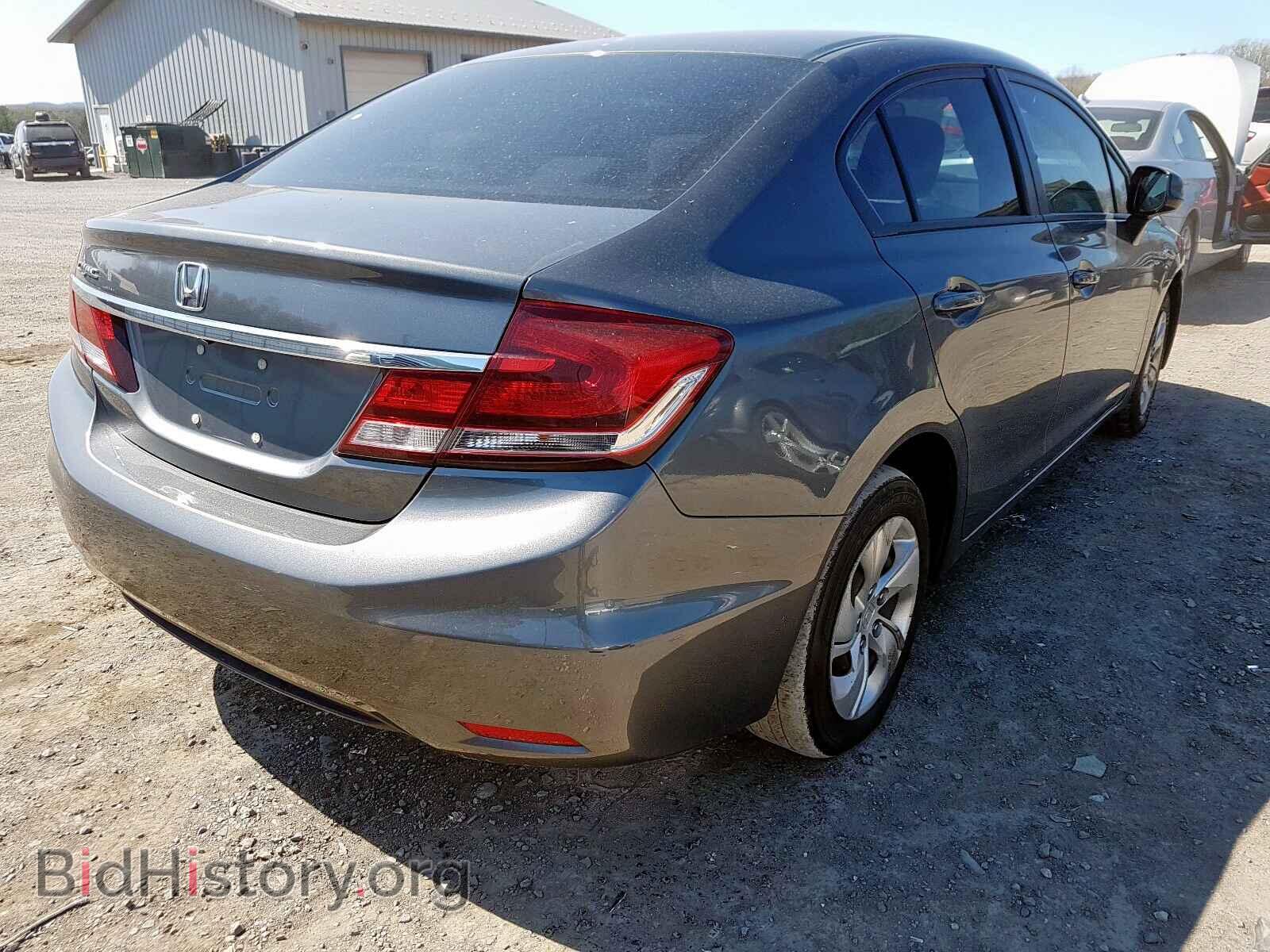 2013 HONDA CIVIC - VIN: 19XFB2F58DE261070 - Фото 4
