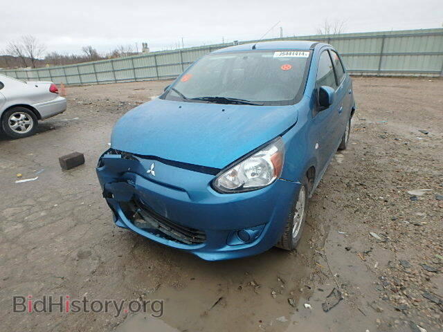 2014 MITSUBISHI MIRAGE - VIN: ML32A3HJ2EH003935 - Фото 2