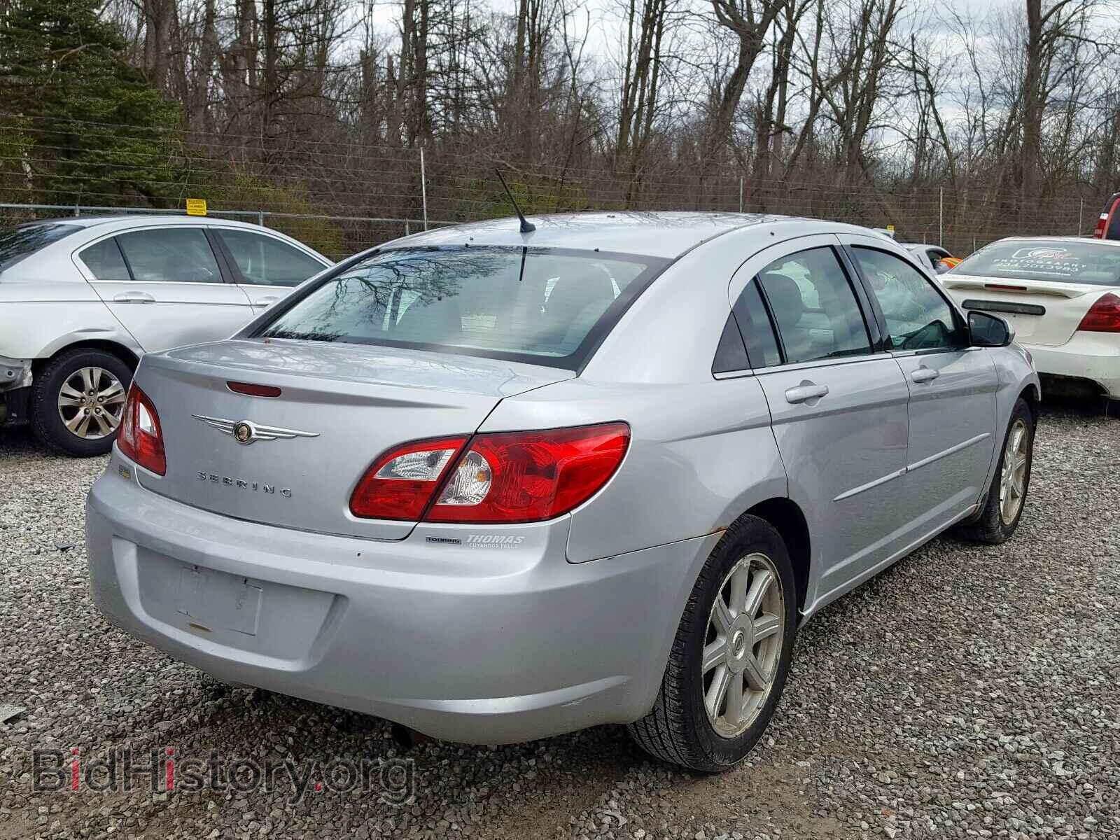 2007 CHRYSLER SEBRING - VIN: 1C3LC56R97N528709 - Фото 4