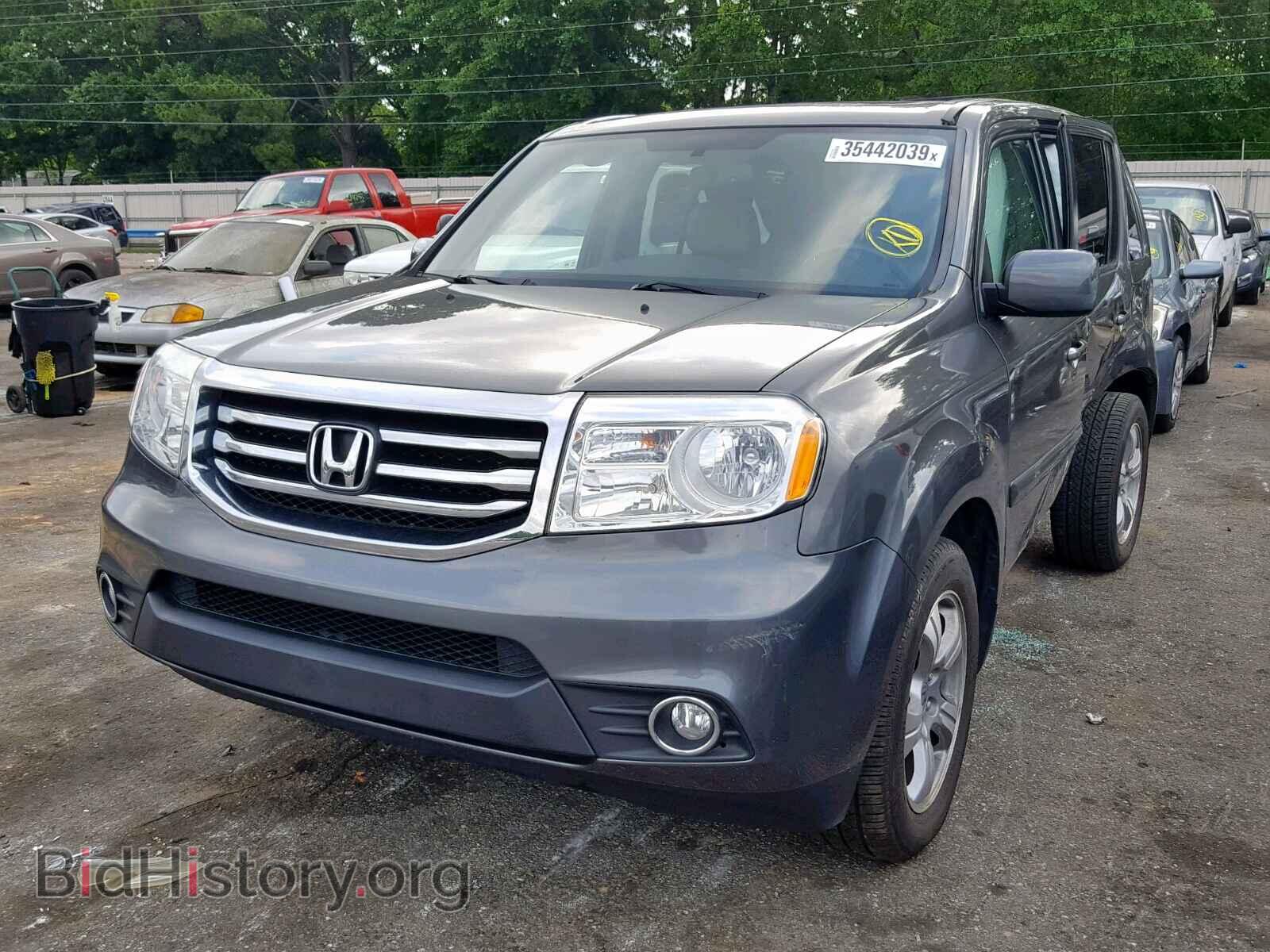 2013 HONDA PILOT EXL - VIN: 5FNYF3H57DB017016 - Фото 2