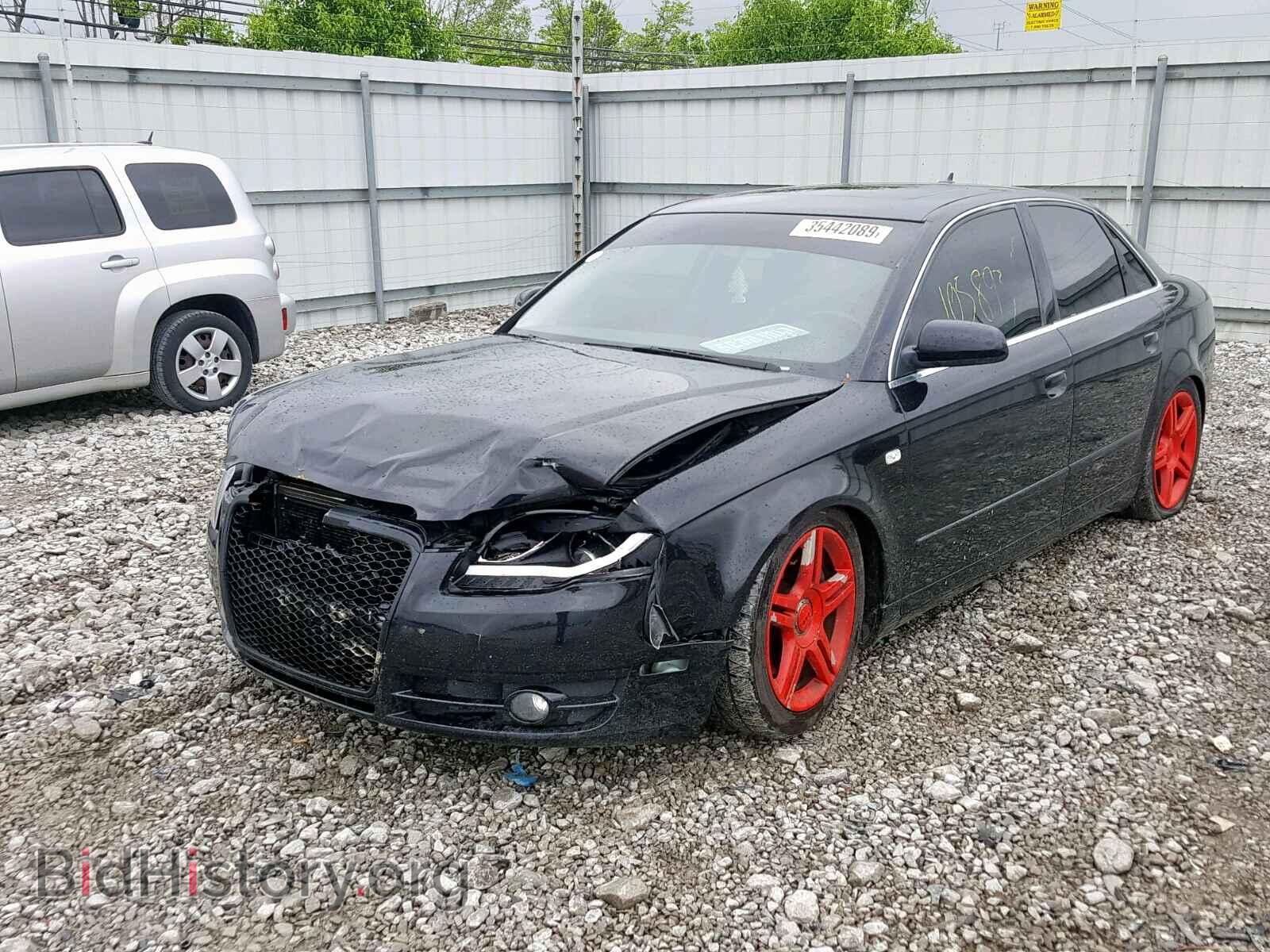2007 AUDI A4 - VIN: WAUDF78E77A135003 - Фото 2