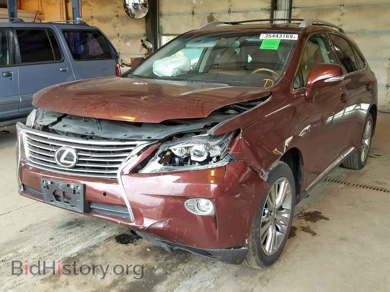 2013 LEXUS RX 350 - VIN: 2T2BK1BA1DC220835 - Фото 2