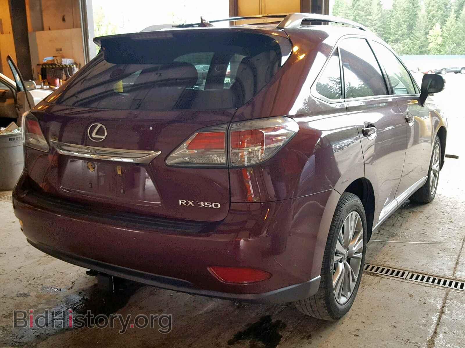 2013 LEXUS RX 350 - VIN: 2T2BK1BA1DC220835 - Фото 4
