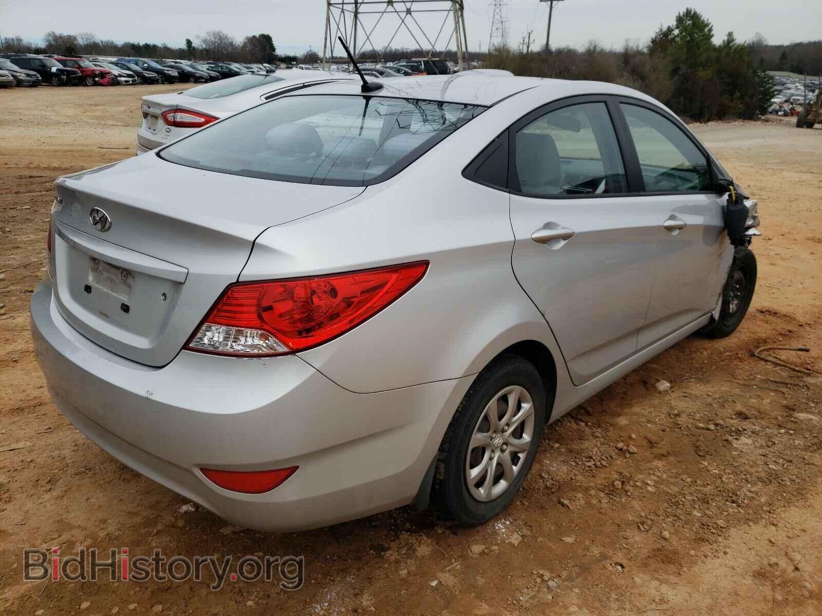 2014 HYUNDAI ACCENT - VIN: KMHCT4AE4EU596246 - Фото 4