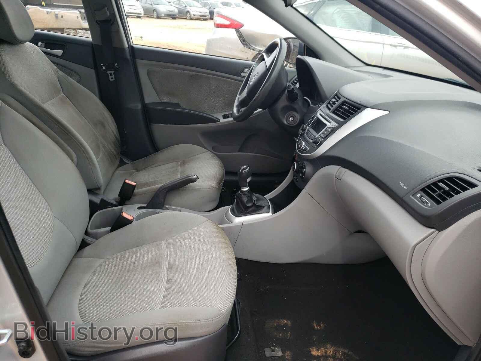 2014 HYUNDAI ACCENT - VIN: KMHCT4AE4EU596246 - Фото 5