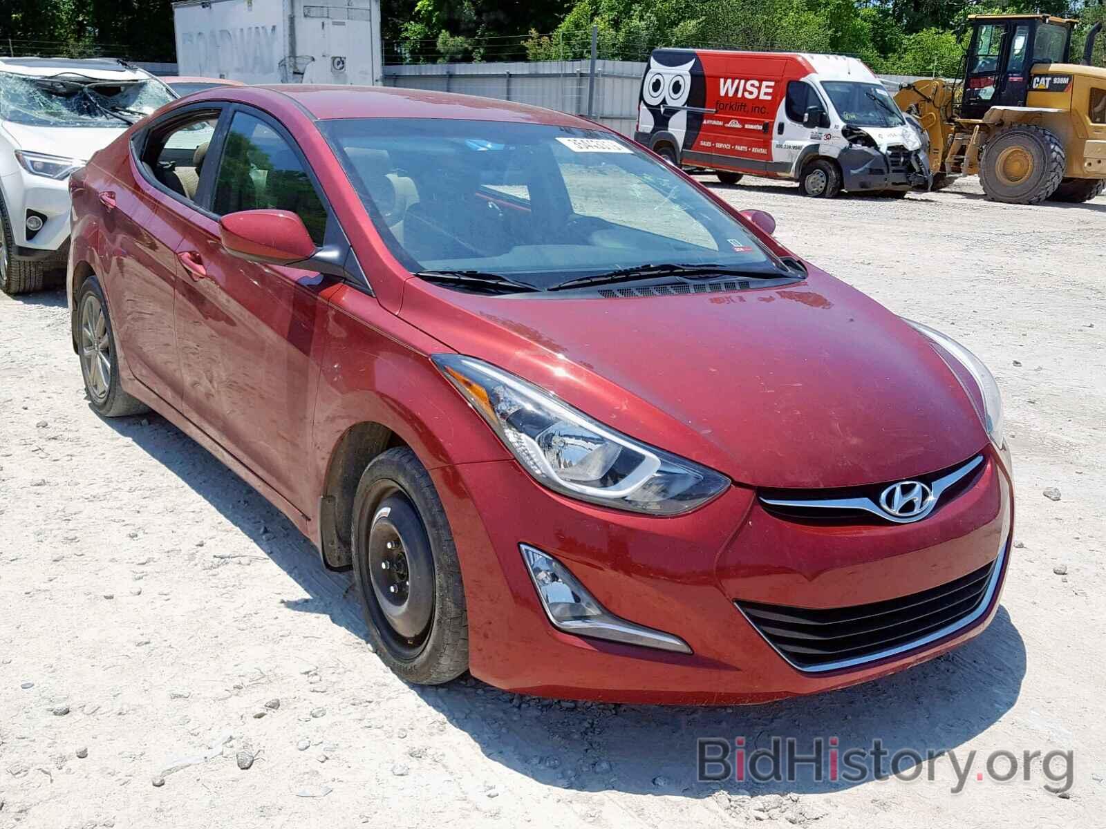 Фотография 5NPDH4AE7GH788848 - HYUNDAI ELANTRA 2016