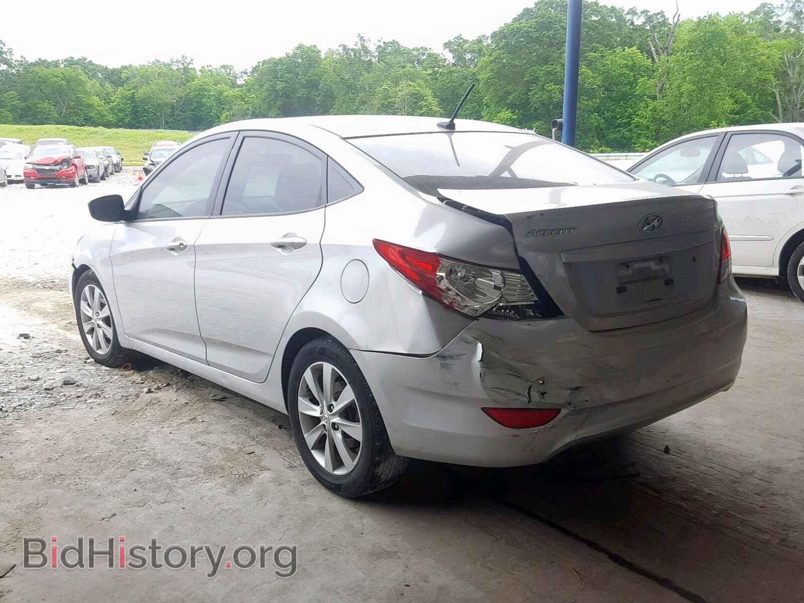2012 HYUNDAI ACCENT - VIN: KMHCU4AE1CU180620 - Фото 3