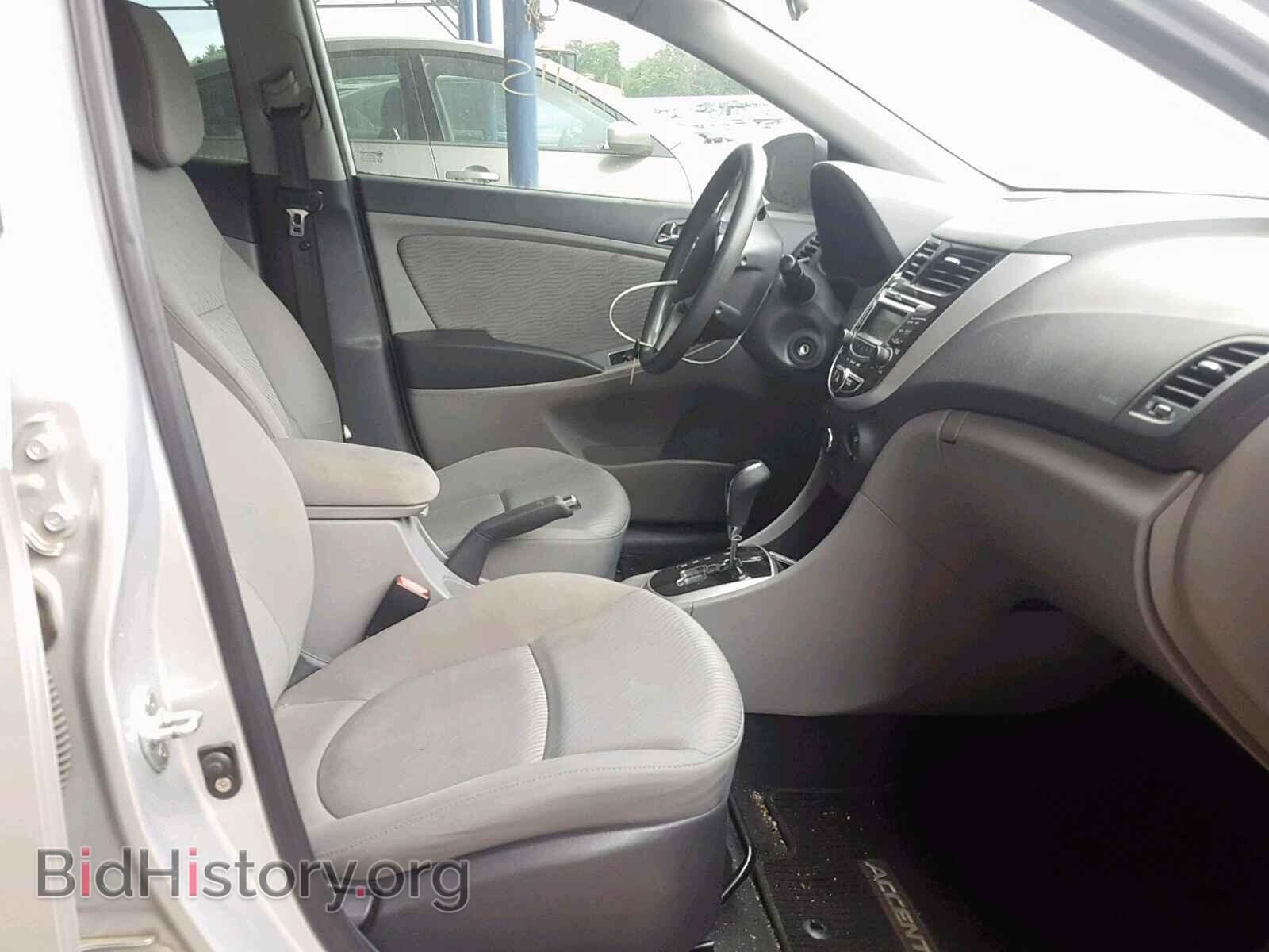2012 HYUNDAI ACCENT - VIN: KMHCU4AE1CU180620 - Фото 5