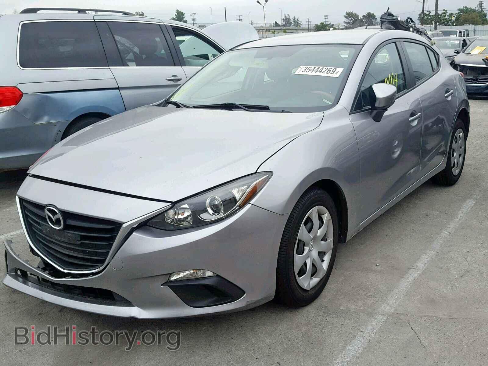 2014 MAZDA 3 - VIN: JM1BM1K75E1166447 - Фото 2