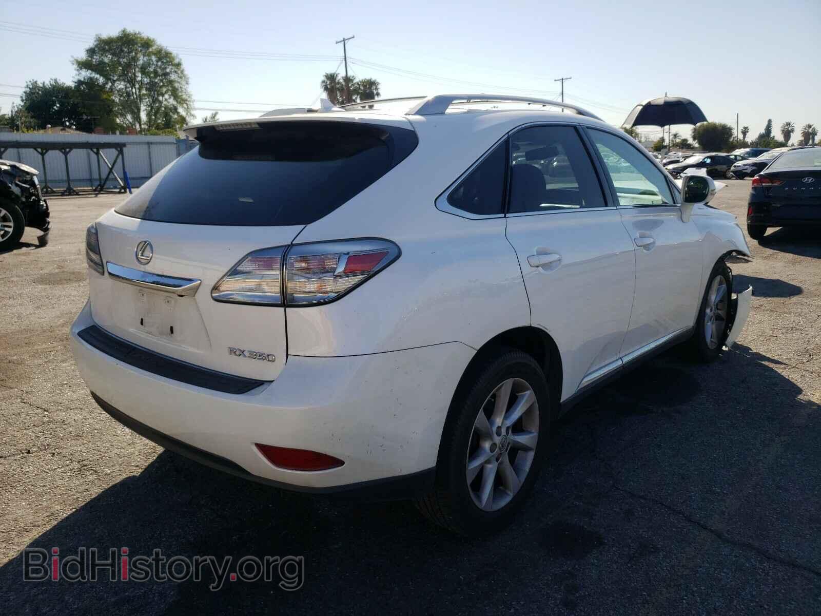 2012 LEXUS RX350 - VIN: 2T2ZK1BA9CC071488 - Фото 4