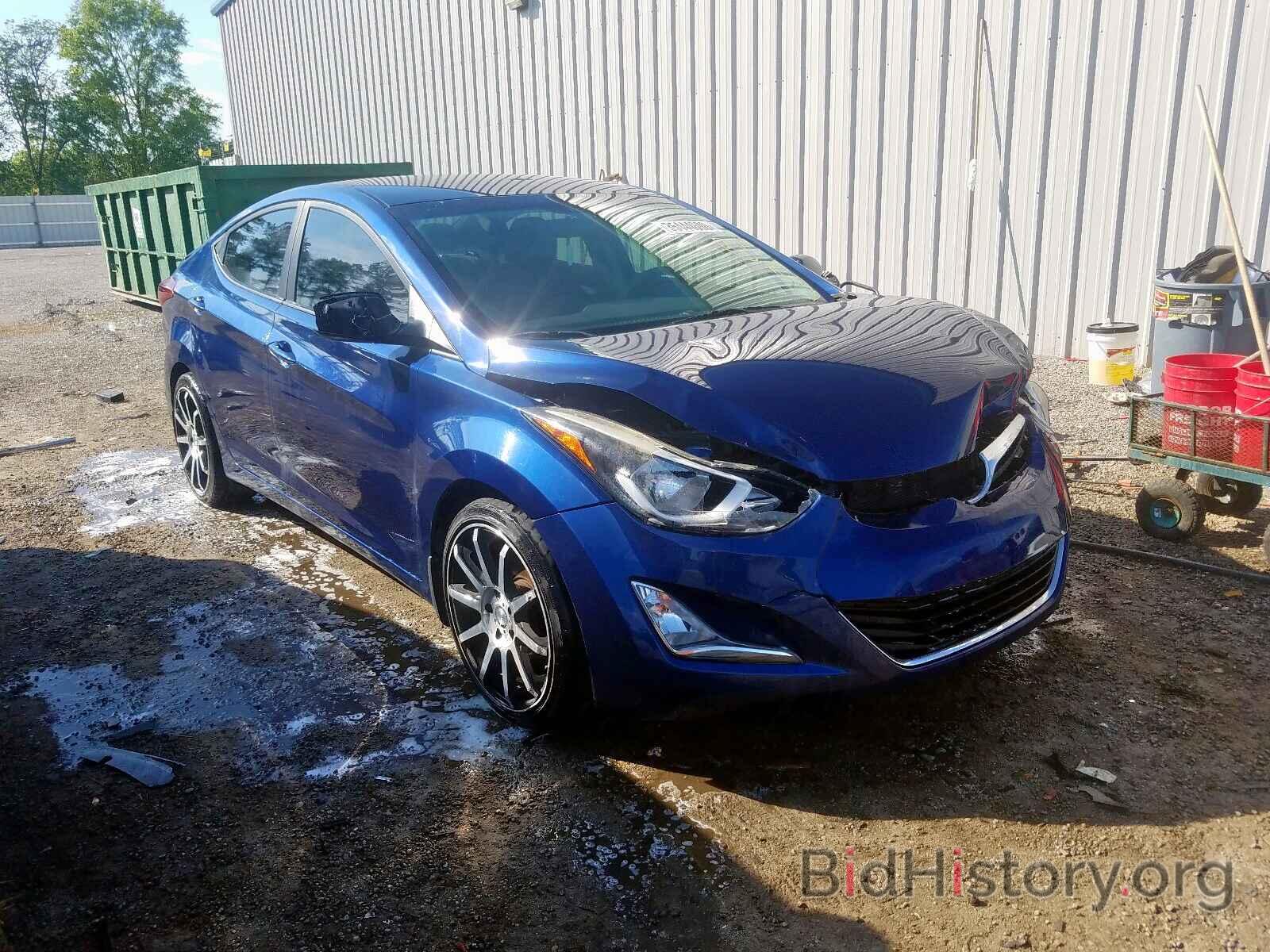 Фотография 5NPDH4AE3GH655729 - HYUNDAI ELANTRA 2016