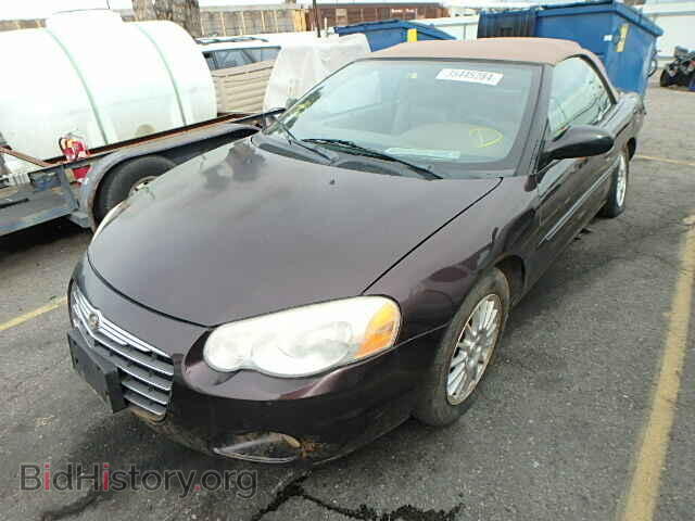 2004 CHRYSLER SEBRING - VIN: 1C3EL55R34N413772 - Фото 2