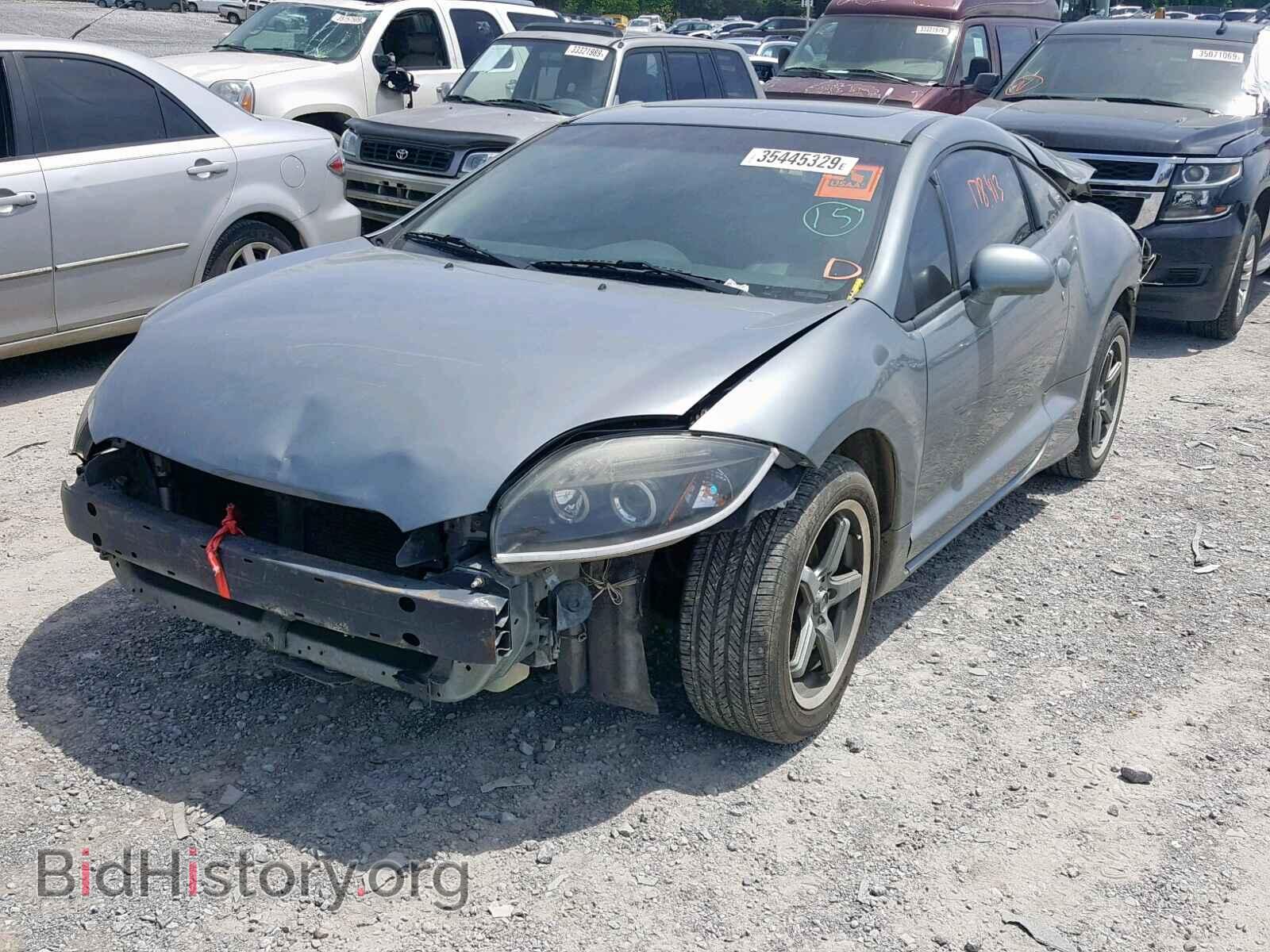 2007 MITSUBISHI ECLIPSE - VIN: 4A3AK24F37E015563 - Фото 2