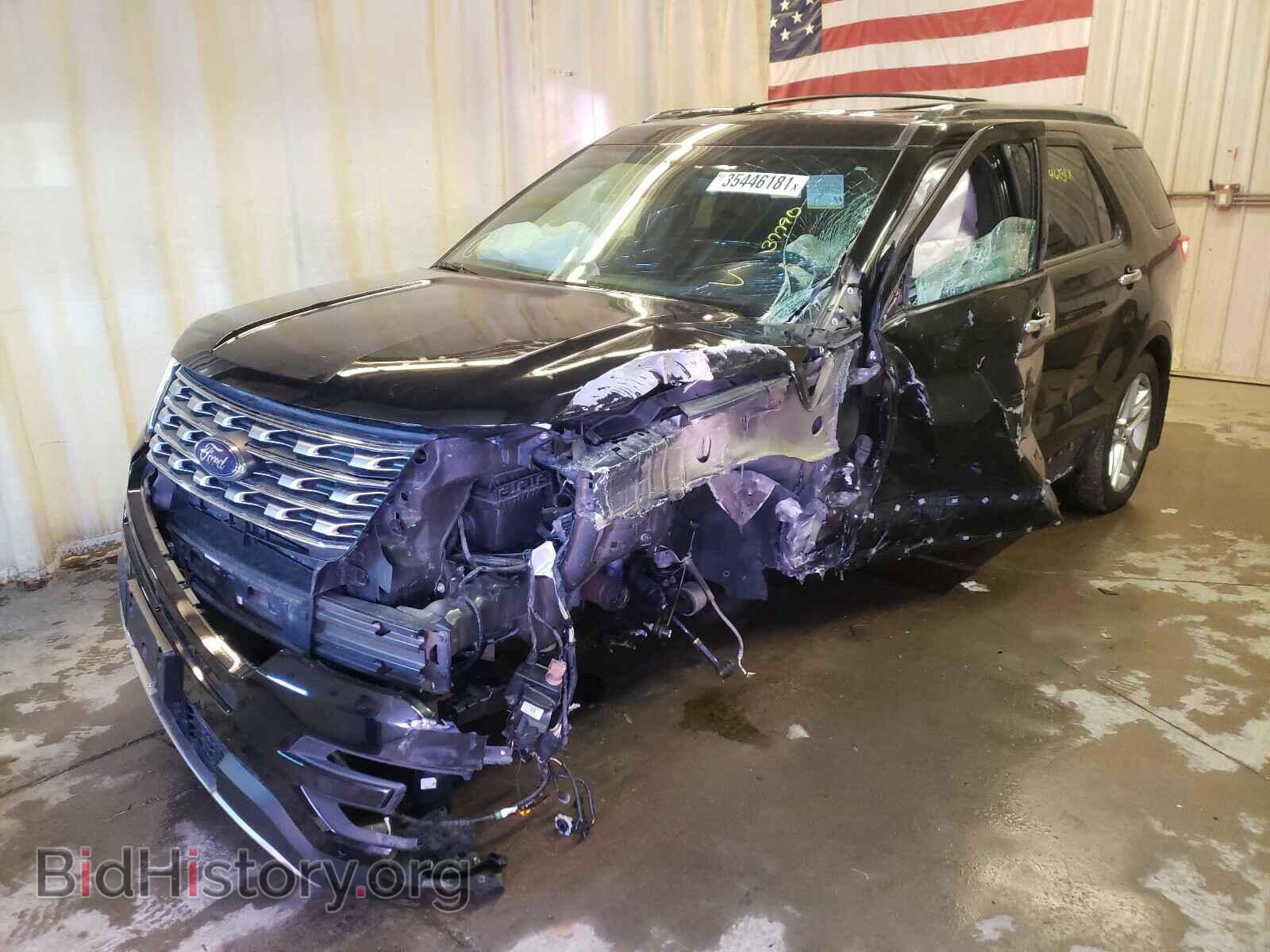 2017 FORD EXPLORER - VIN: 1FM5K8F88HGD41625 - Фото 2