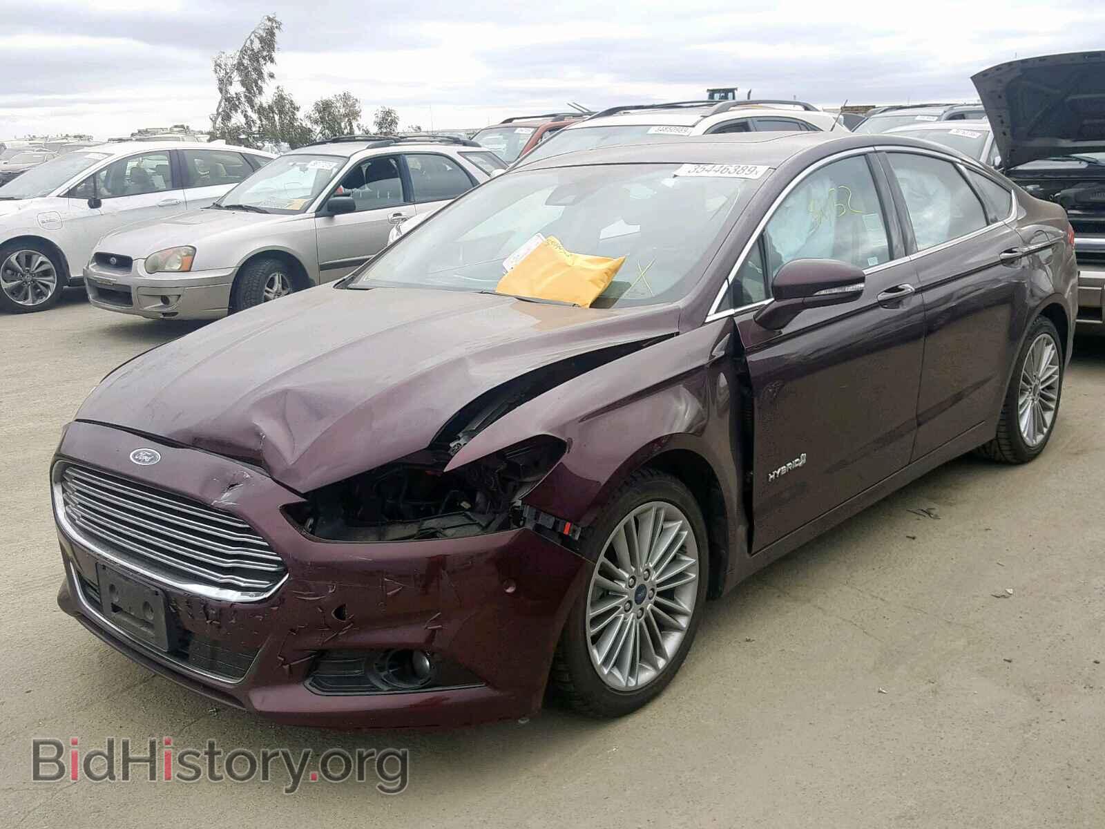 2013 FORD FUSION SE - VIN: 3FA6P0LU4DR242502 - Фото 2