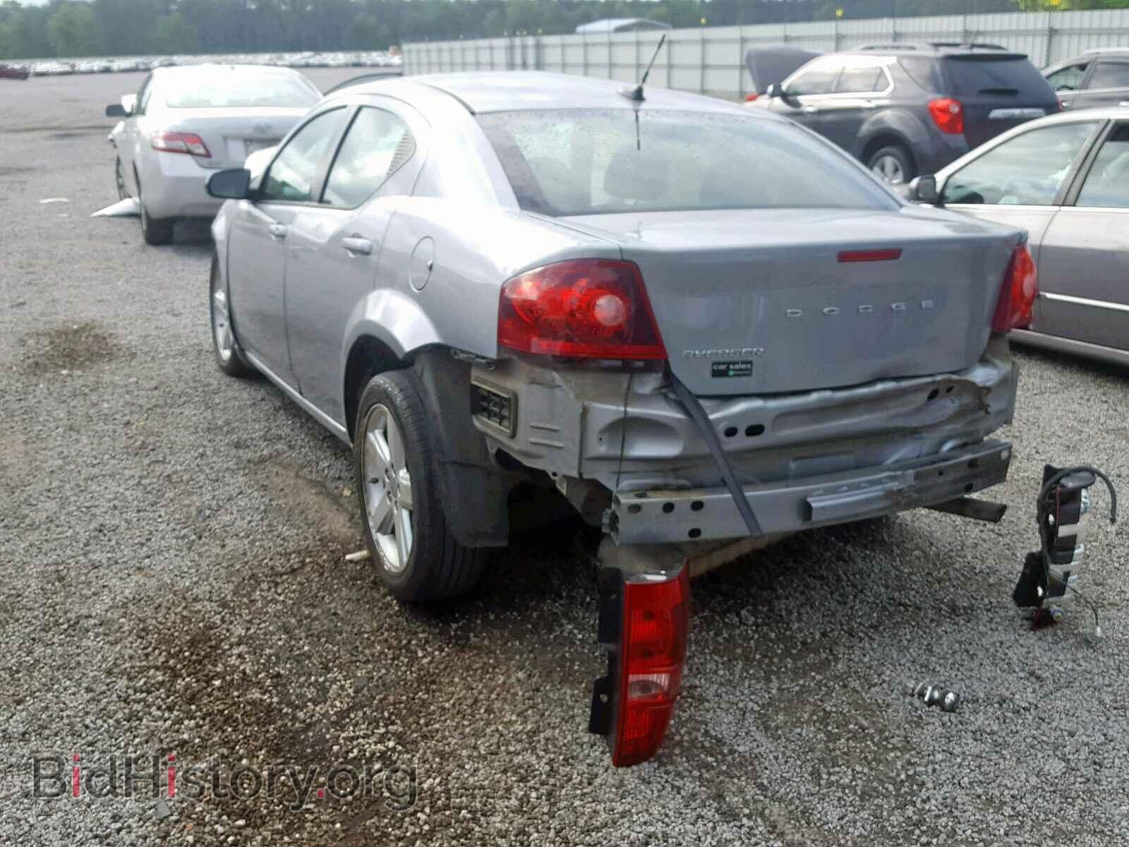 2013 DODGE AVENGER - VIN: 1C3CDZAB5DN607160 - Фото 3