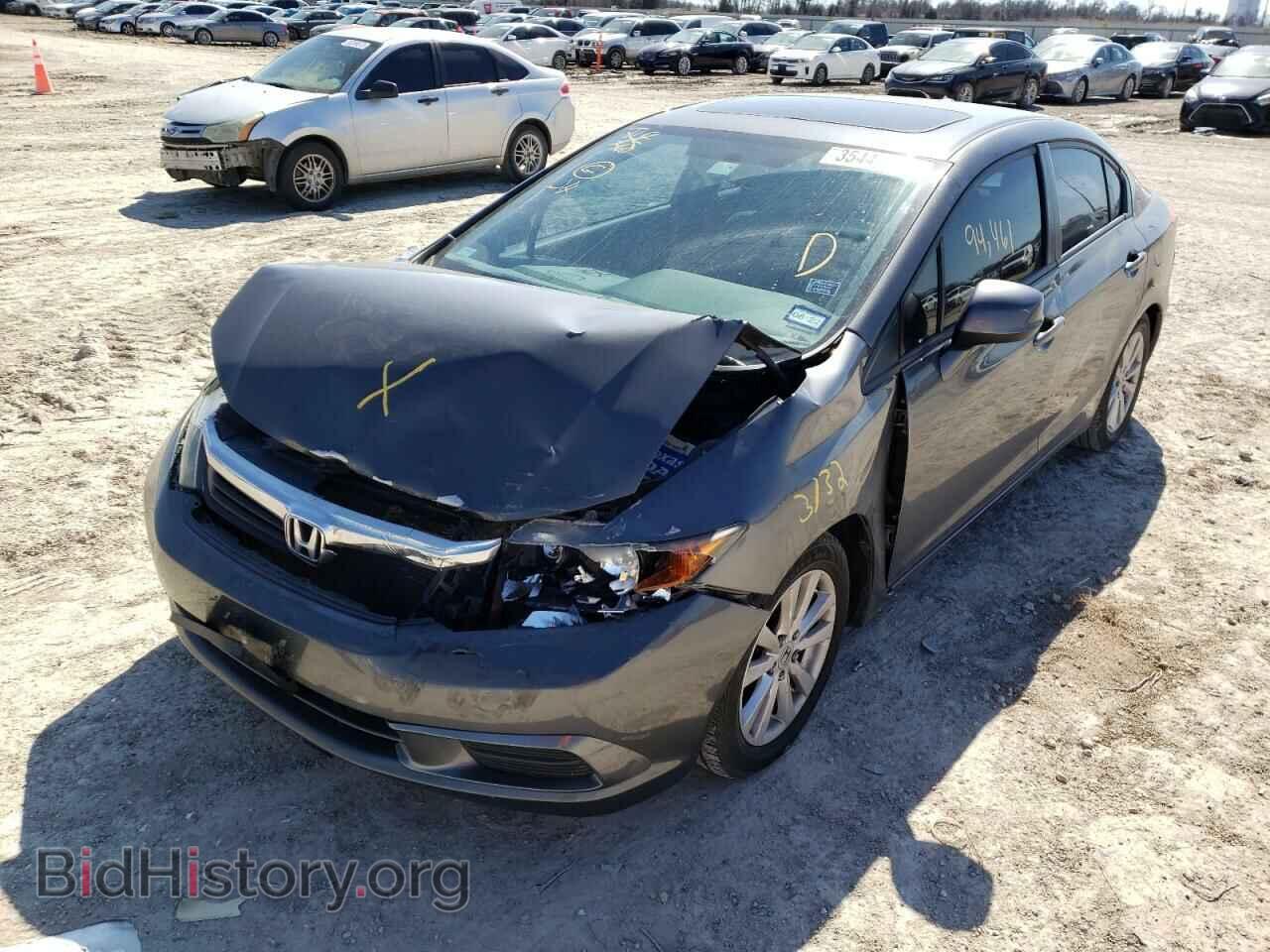 2012 HONDA CIVIC - VIN: 2HGFB2F89CH524004 - Фото 2