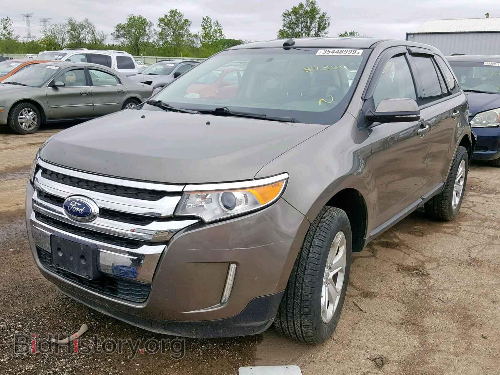 2014 FORD EDGE SEL - VIN: 2FMDK4JC7EBB61927 - Photo 2