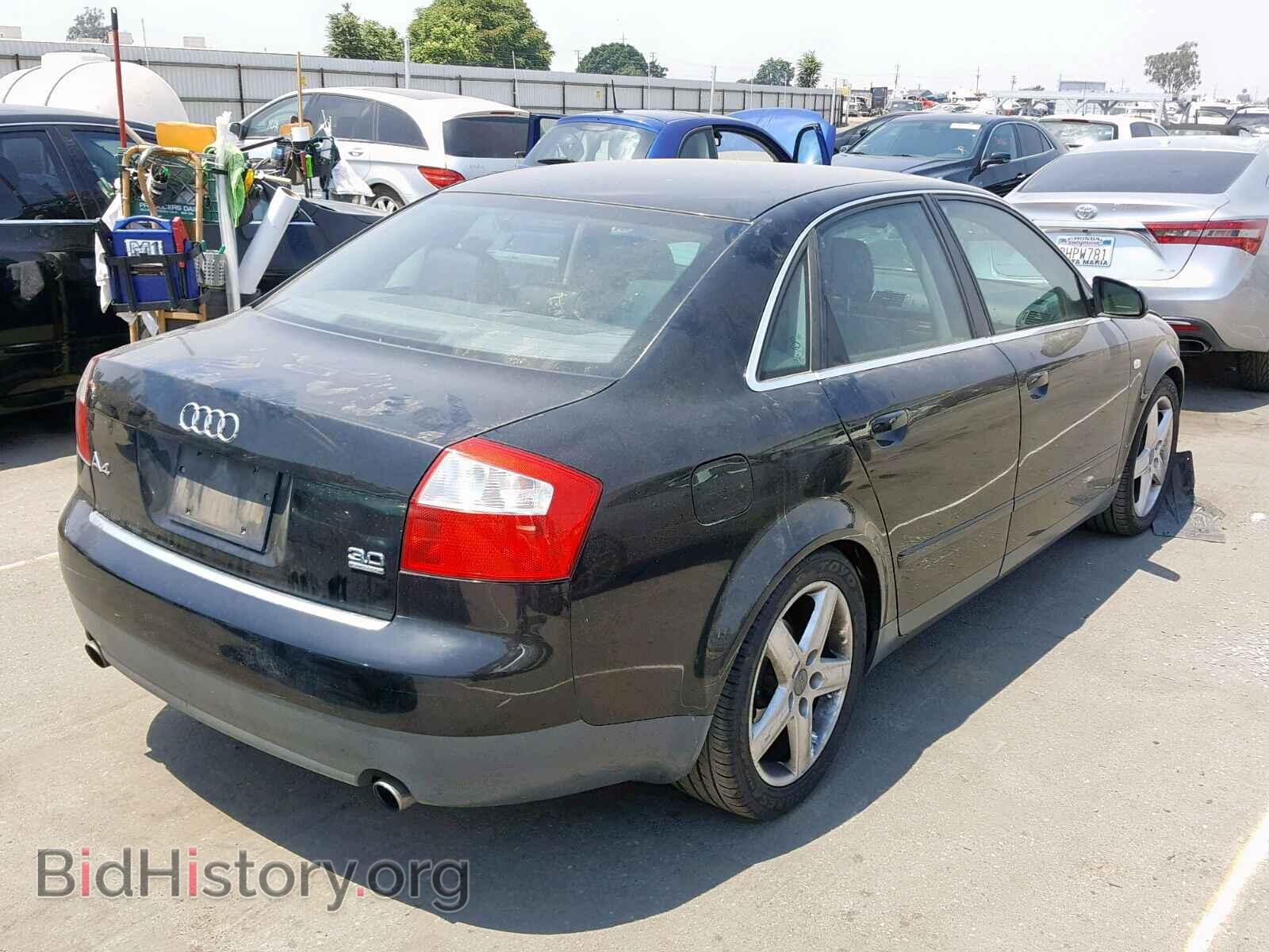 2002 AUDI A4 - VIN: WAULT68E32A247238 - Photo 4