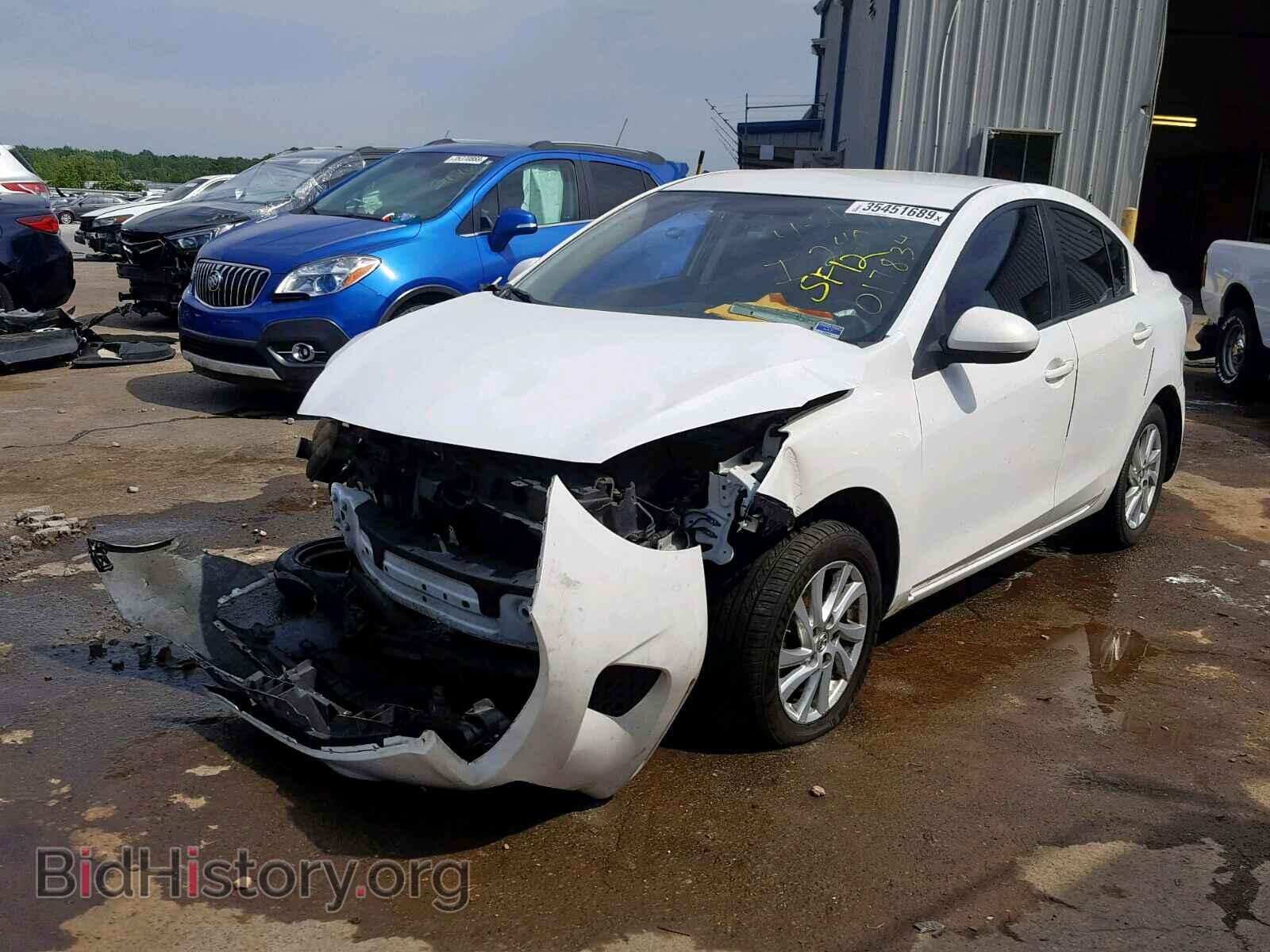 2012 MAZDA 3 - VIN: JM1BL1VF3C1514443 - Фото 2