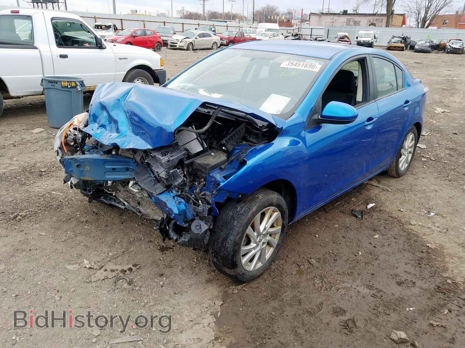 2012 MAZDA 3 - VIN: JM1BL1V76C1580073 - Фото 2