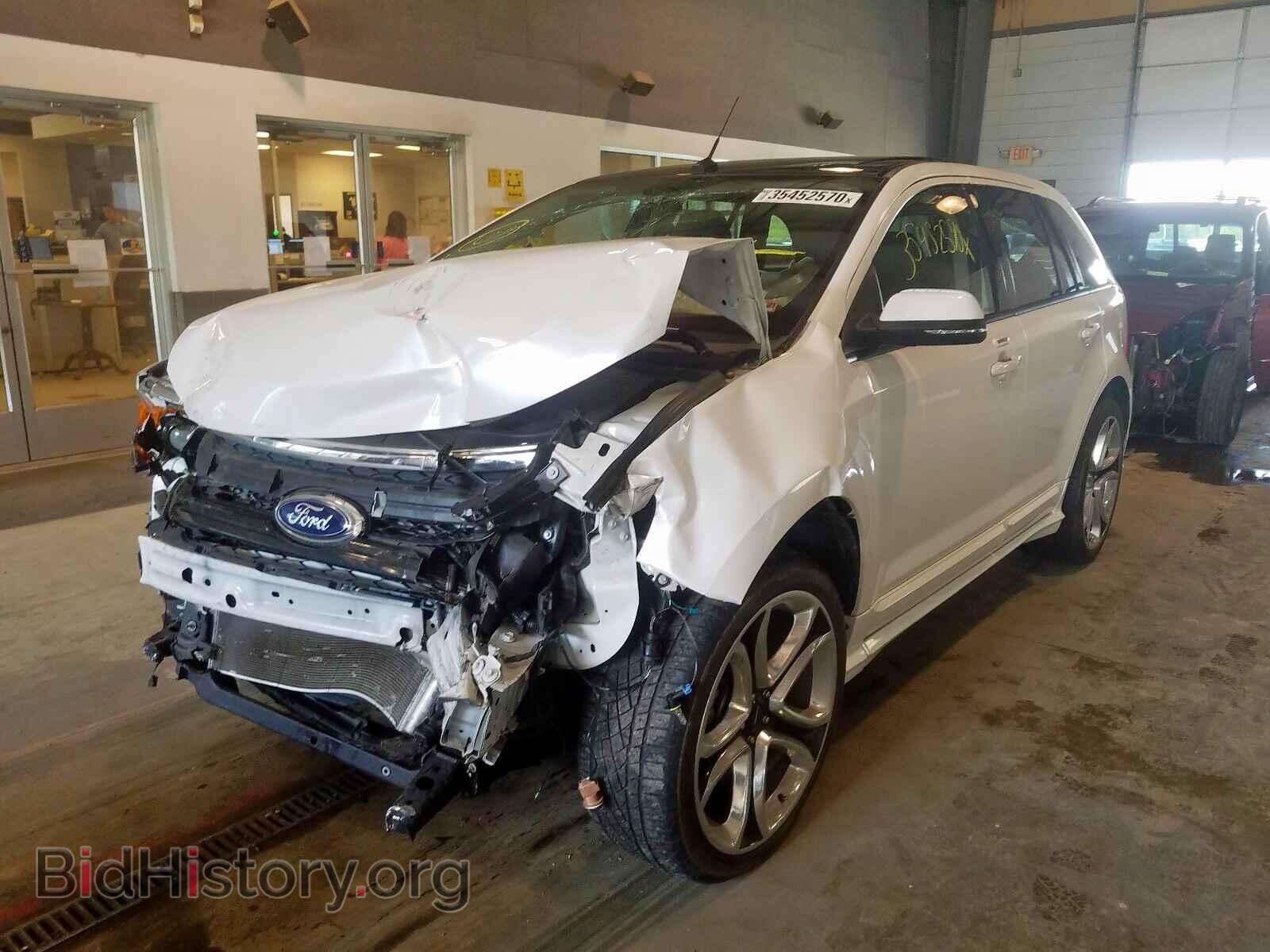 2014 FORD EDGE - VIN: 2FMDK4AK4EBB52979 - Фото 2