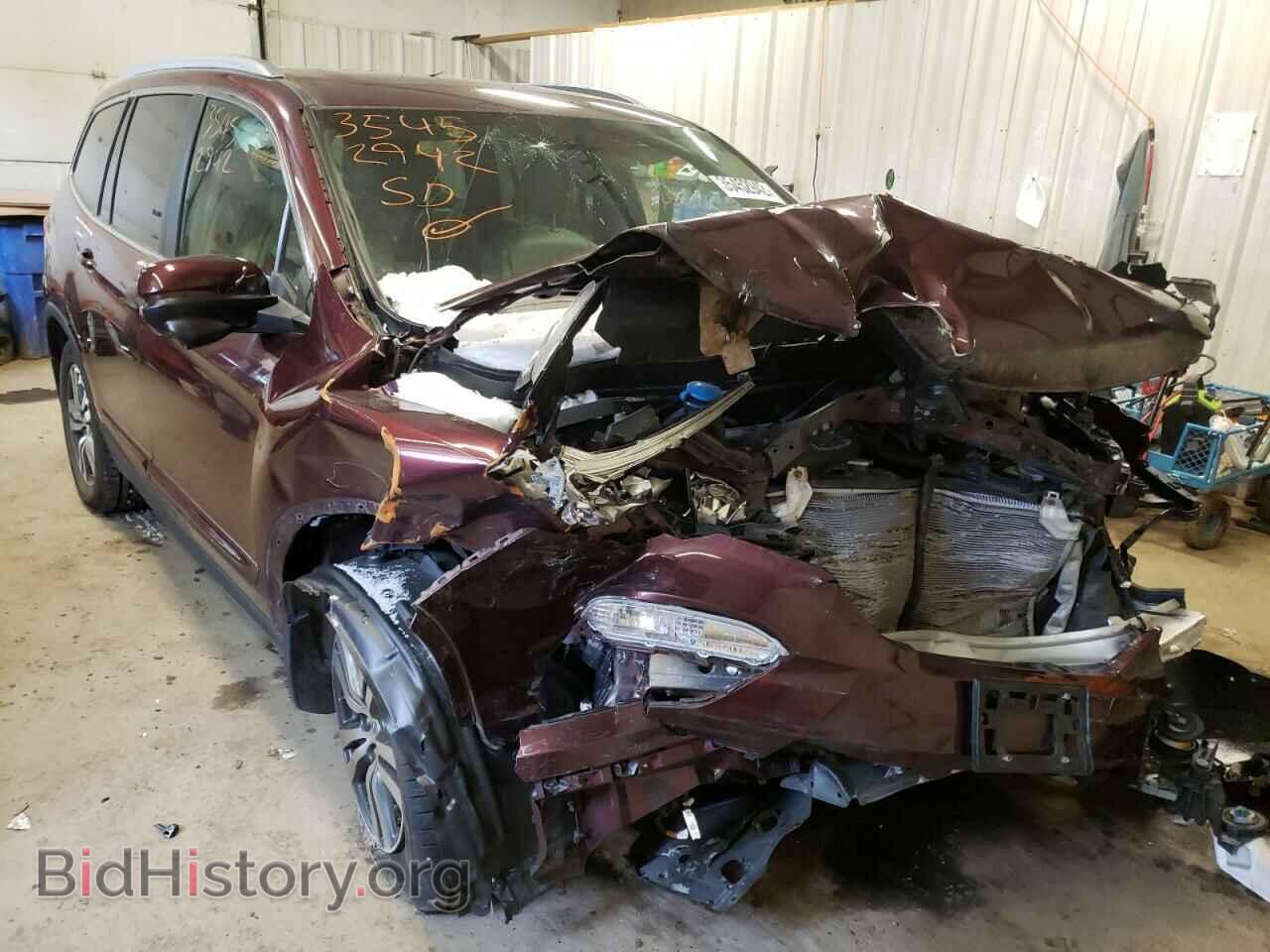 Фотография 5FNYF6H57GB006877 - HONDA PILOT 2016