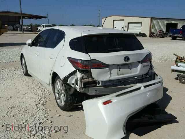 2011 LEXUS CT 200 - VIN: JTHKD5BHXB2044686 - Фото 3