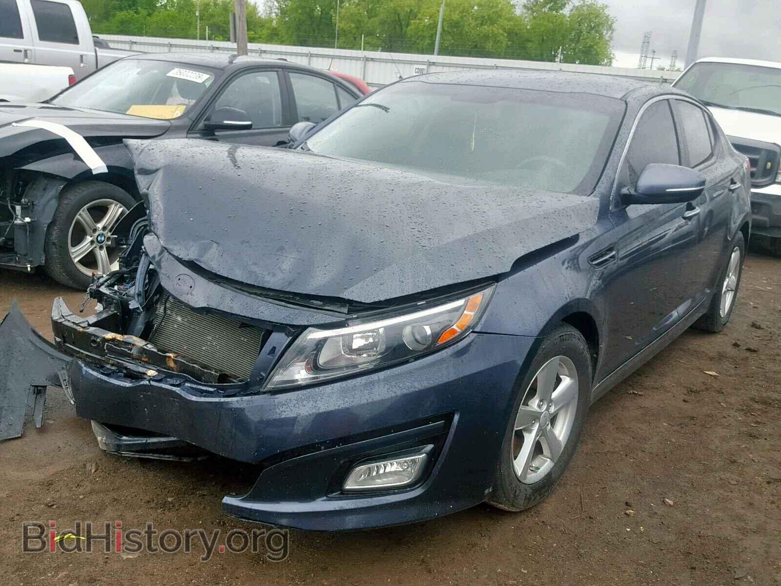 2015 KIA OPTIMA - VIN: KNAGM4A70F5592868 - Фото 2