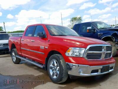 2017 RAM 1500 SLT, красный — VIN 1C6RR7TT3HS852460, Copart
