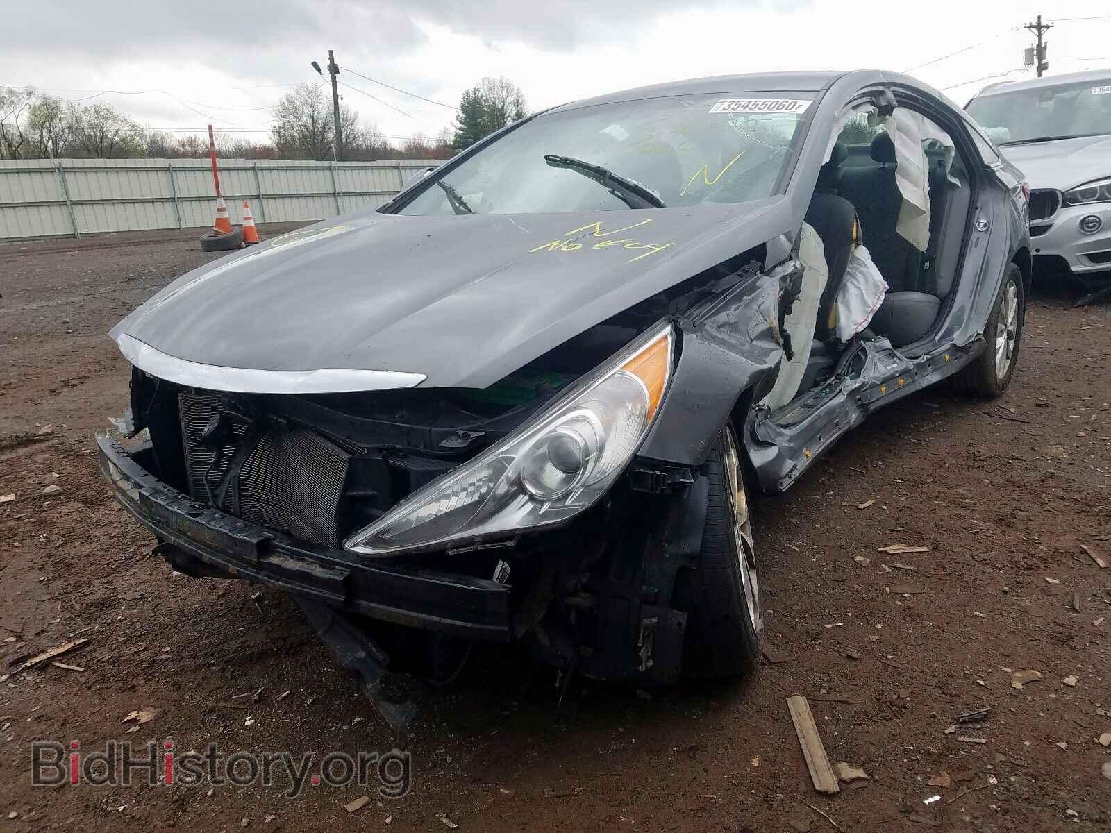 2014 HYUNDAI SONATA - VIN: 5NPEC4AC8EH901267 - Фото 2