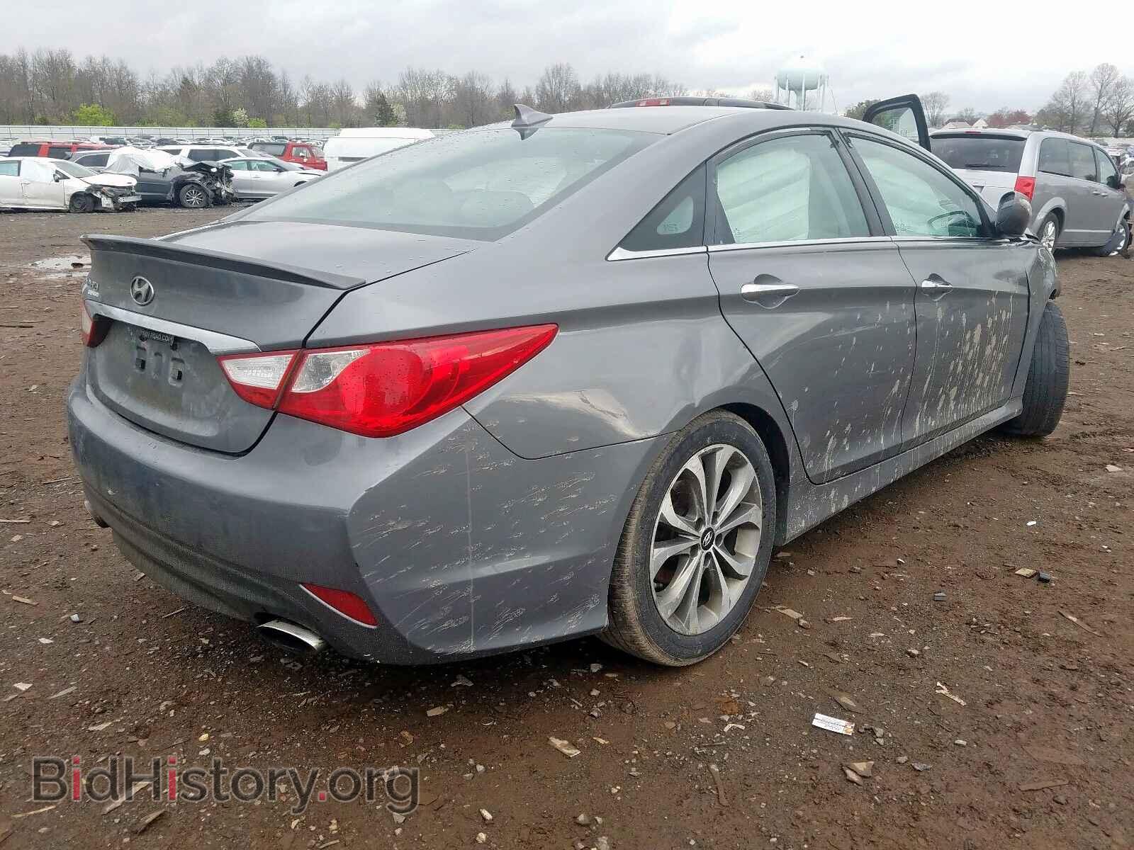 2014 HYUNDAI SONATA - VIN: 5NPEC4AC8EH901267 - Фото 4